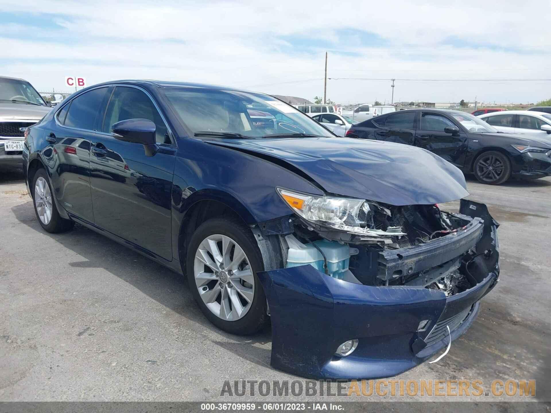 JTHBW1GG5F2086997 LEXUS ES 300H 2015