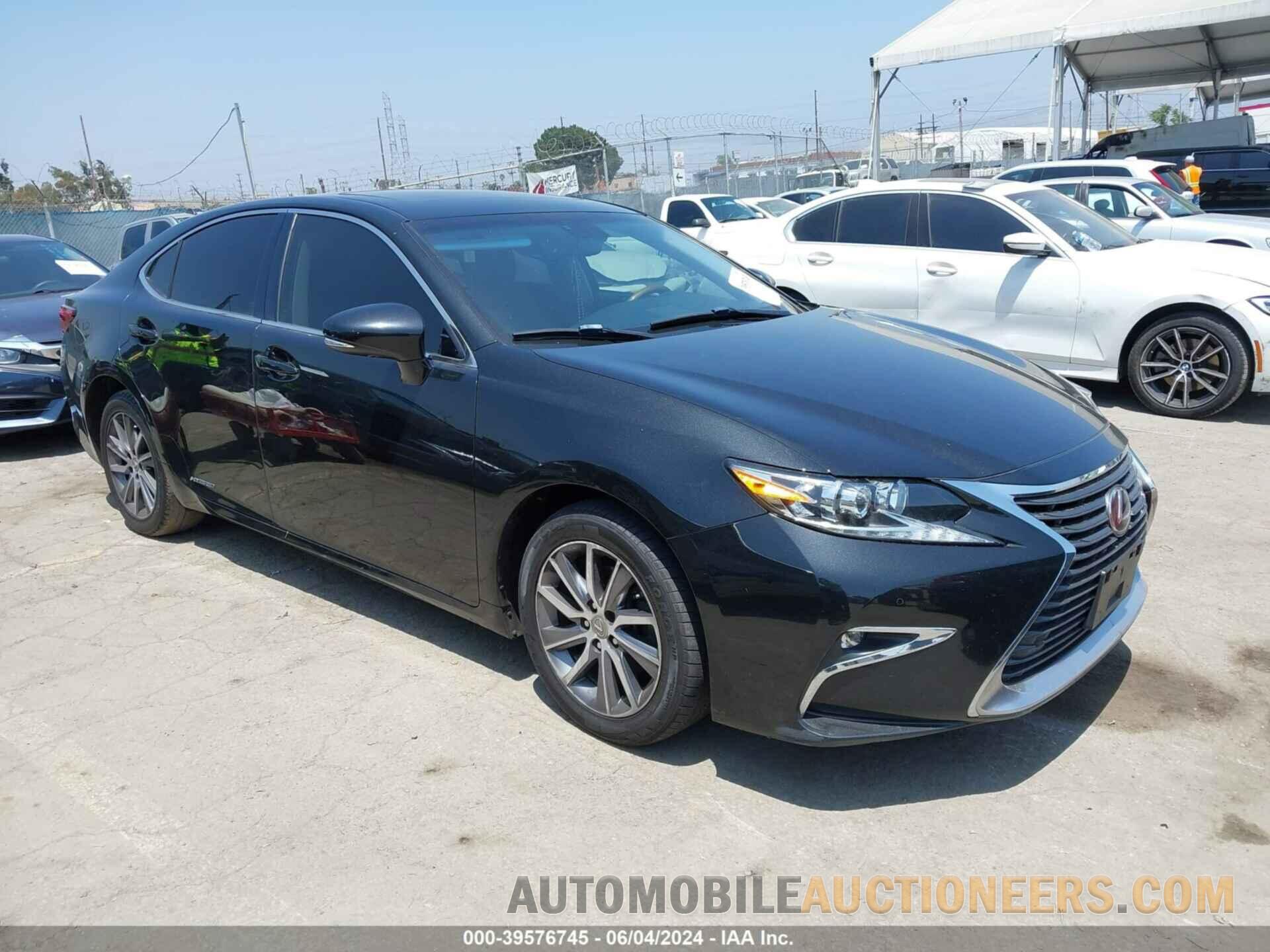 JTHBW1GG5G2109499 LEXUS ES 300H 2016