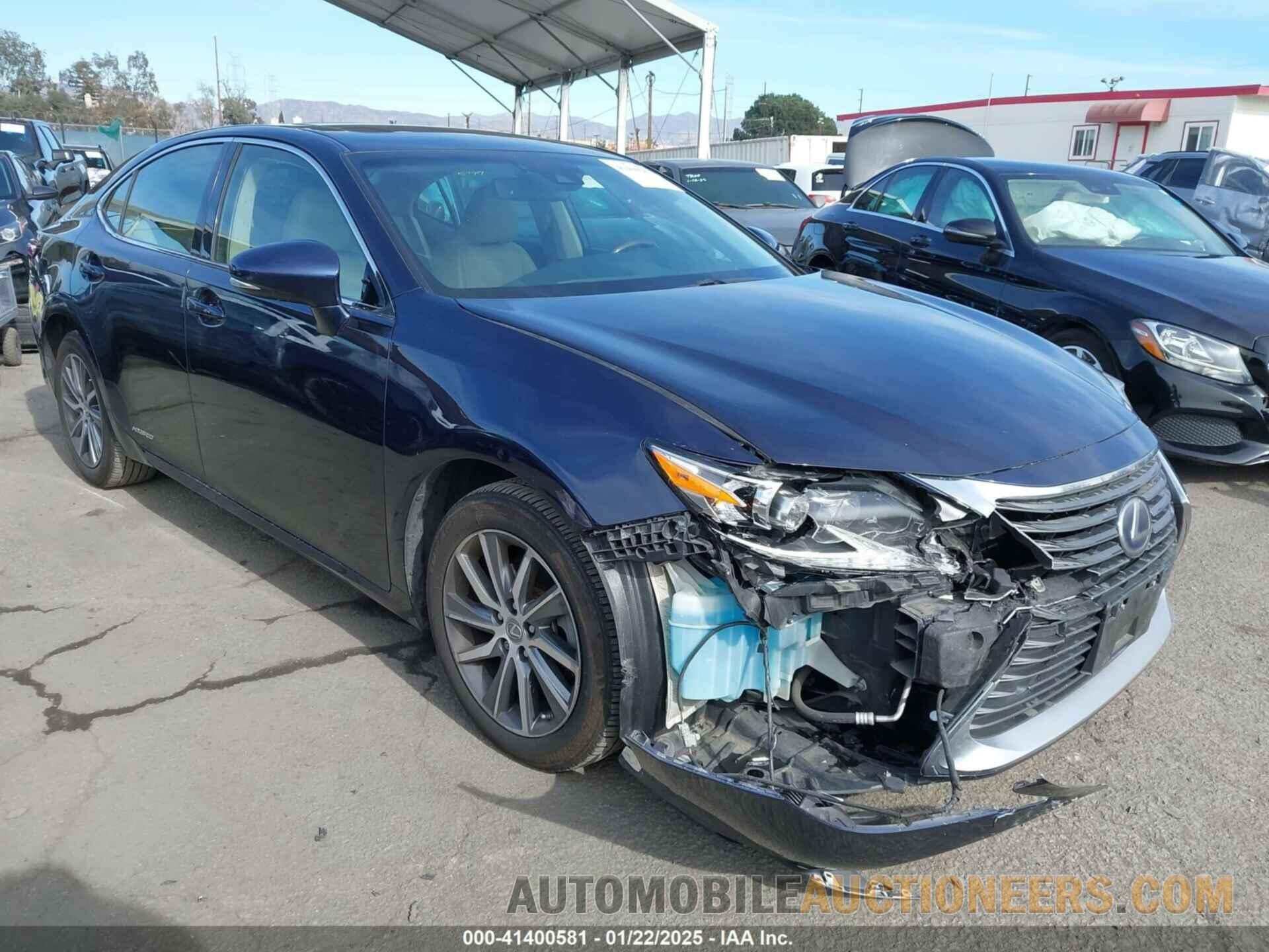 JTHBW1GG5G2123161 LEXUS ES 300H 2016