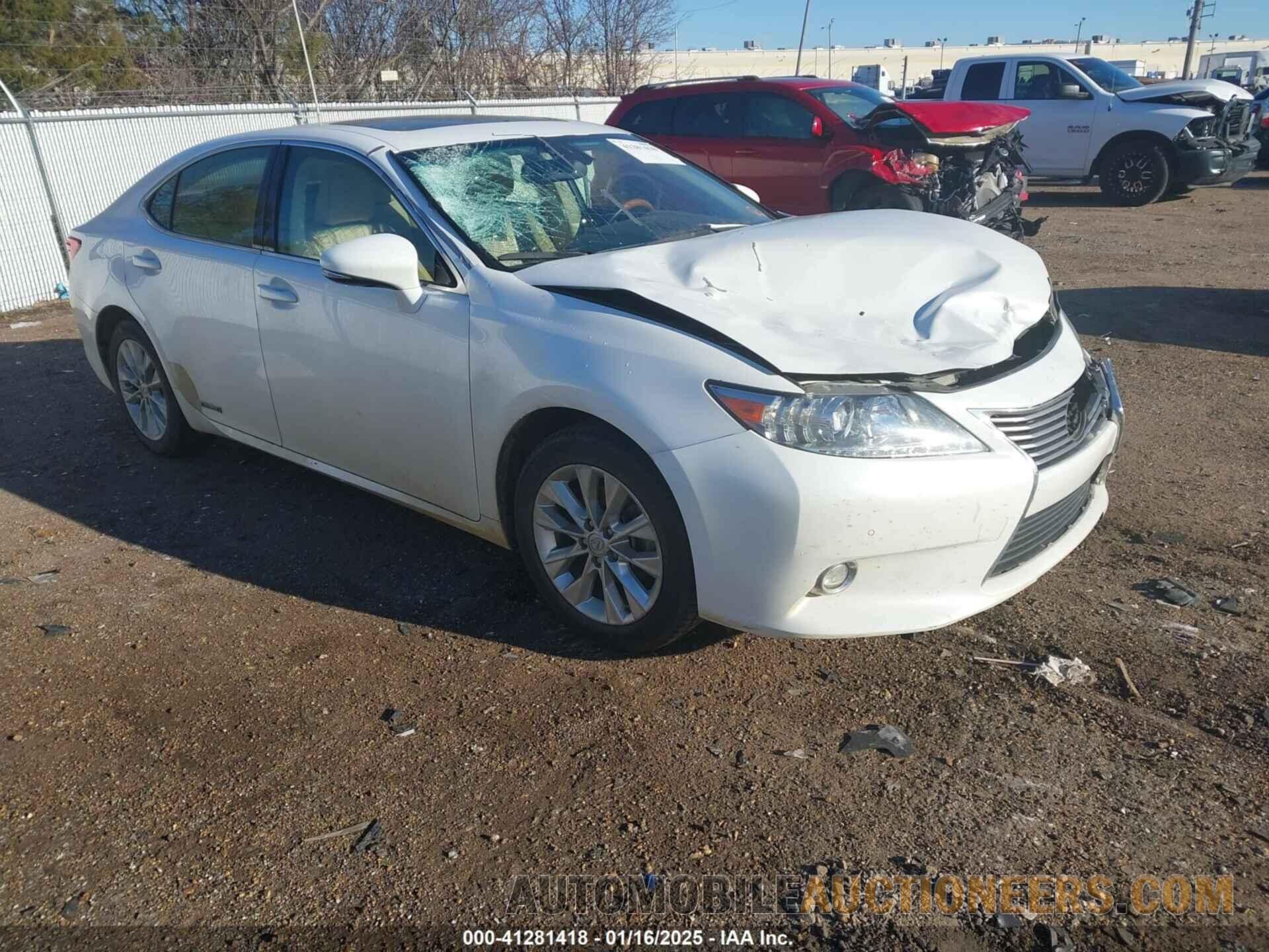 JTHBW1GG6E2075022 LEXUS ES 300H 2014