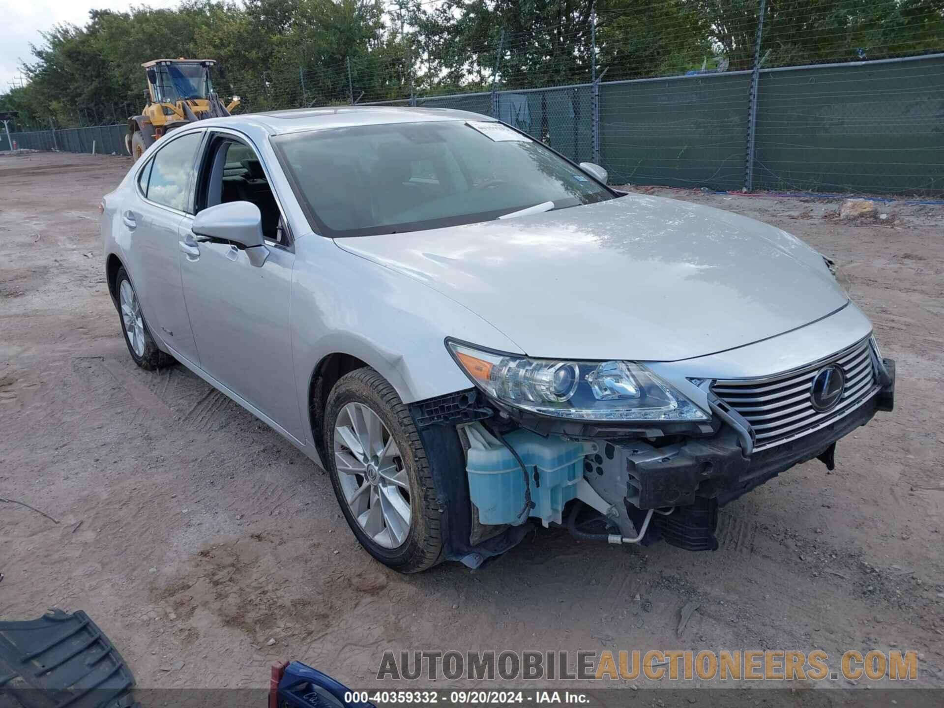 JTHBW1GG6F2097930 LEXUS ES 300H 2015