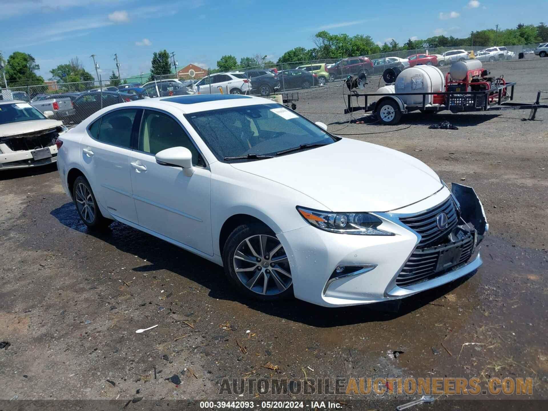 JTHBW1GG6H2154937 LEXUS ES 300H 2017