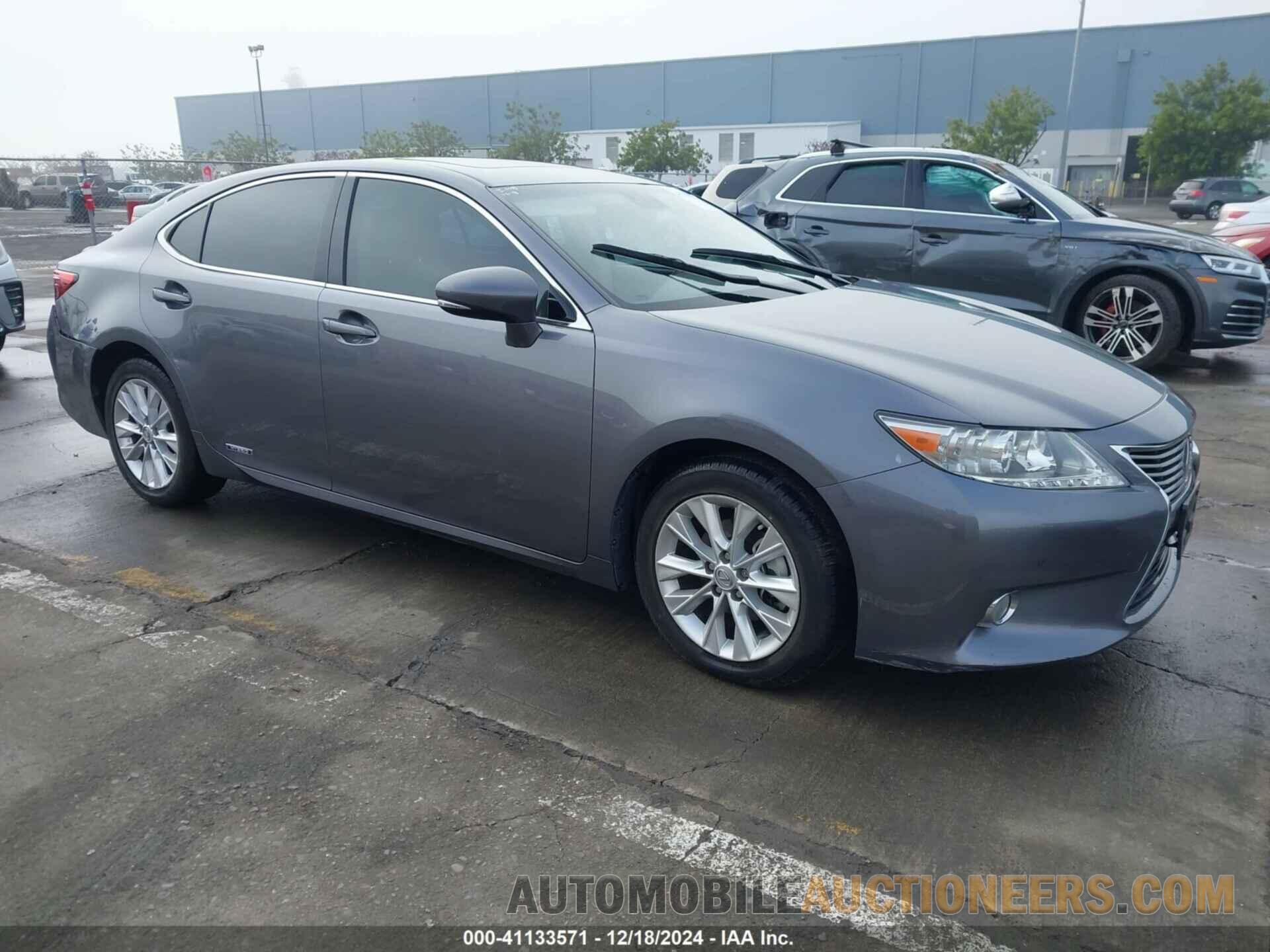 JTHBW1GG9D2011605 LEXUS ES 300H 2013