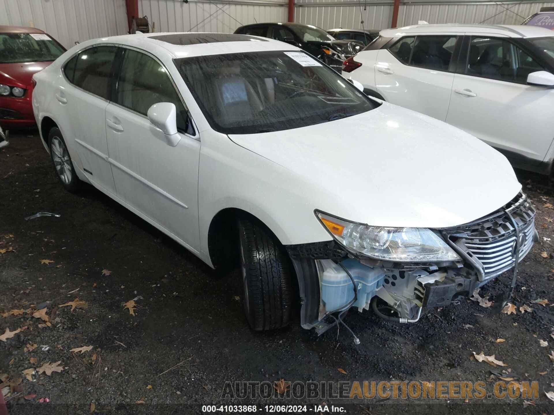 JTHBW1GG9F2091846 LEXUS ES 300H 2015