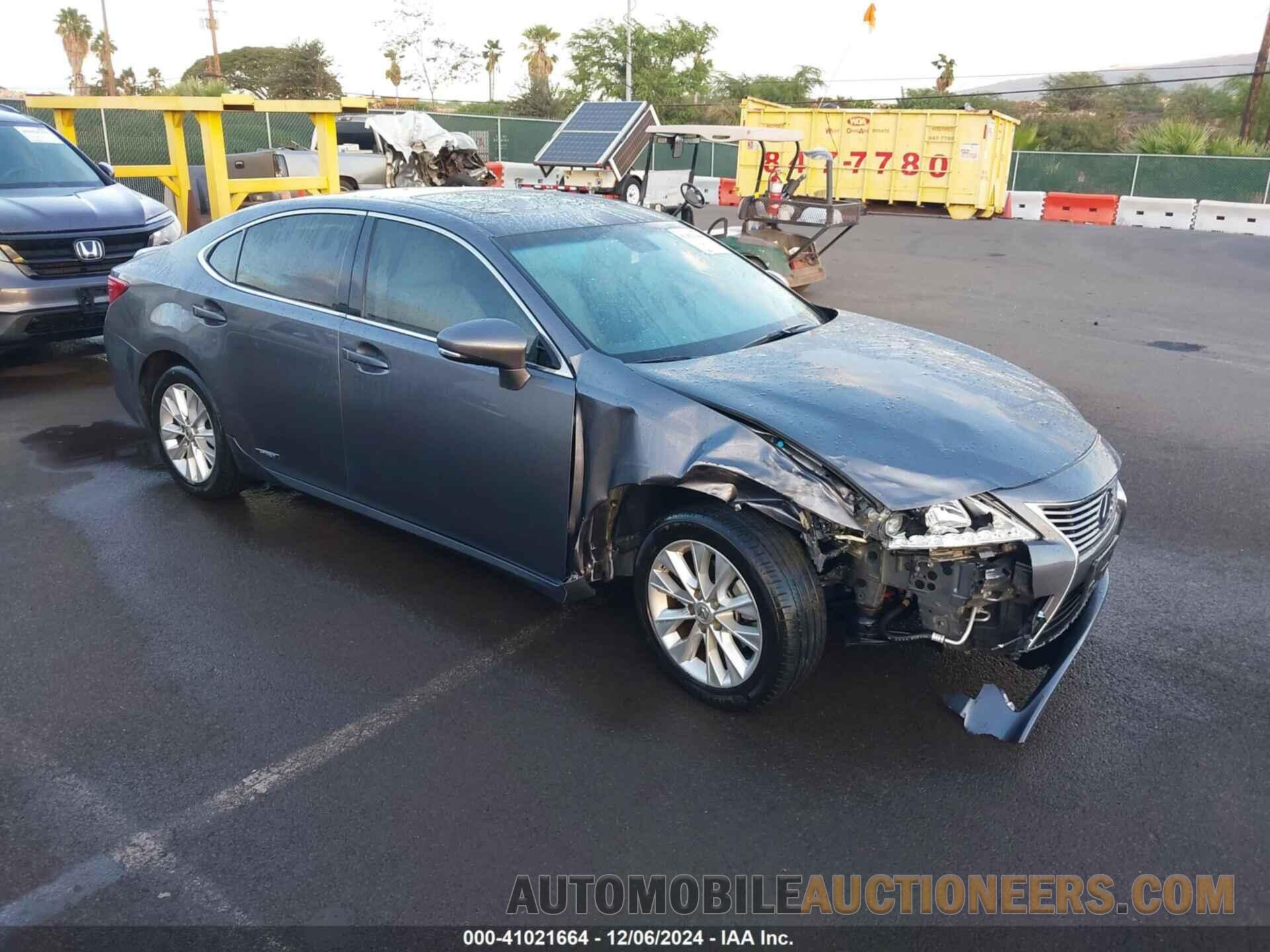 JTHBW1GGXE2052567 LEXUS ES 300H 2014