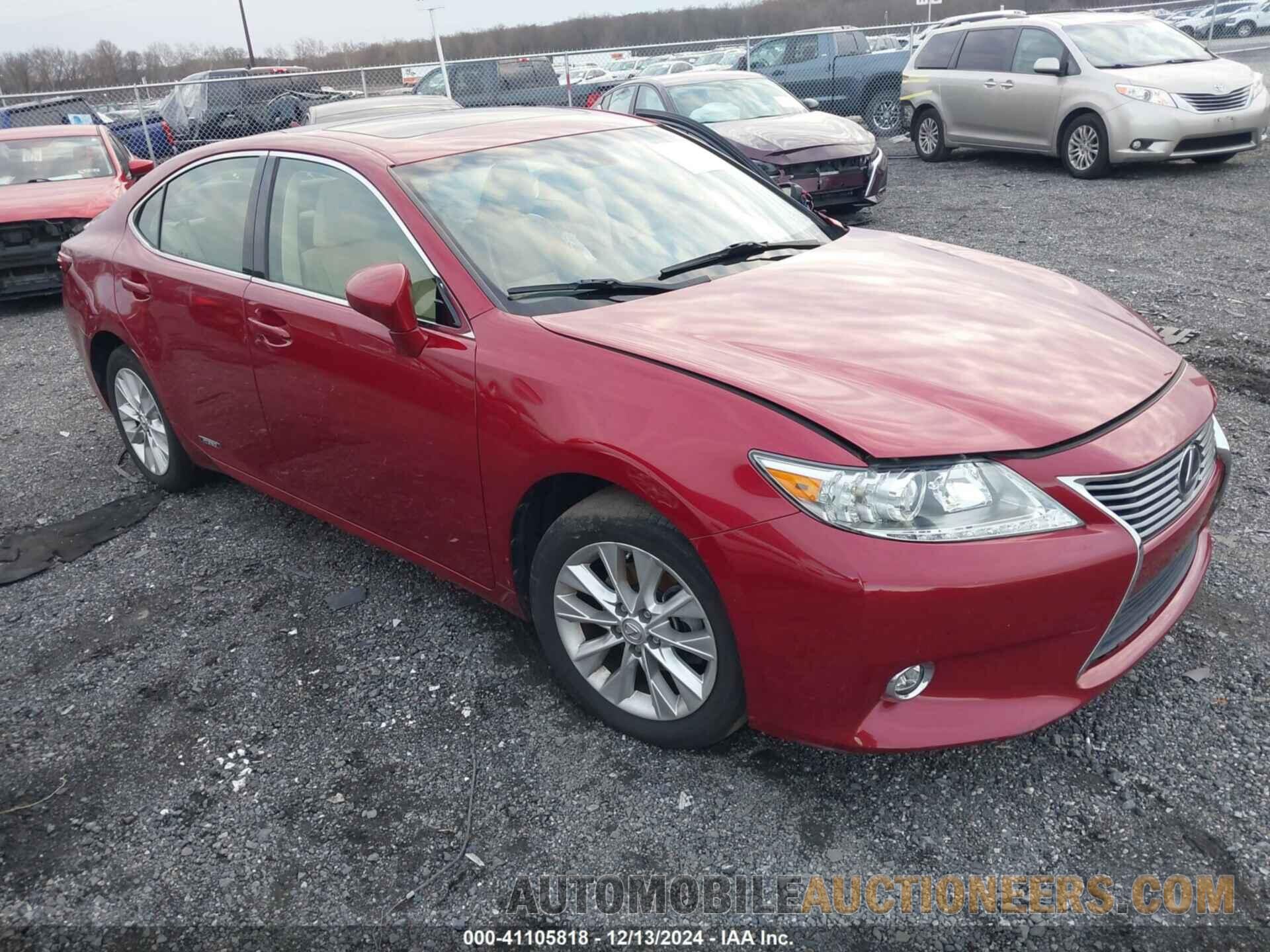 JTHBW1GGXE2060491 LEXUS ES 300H 2014