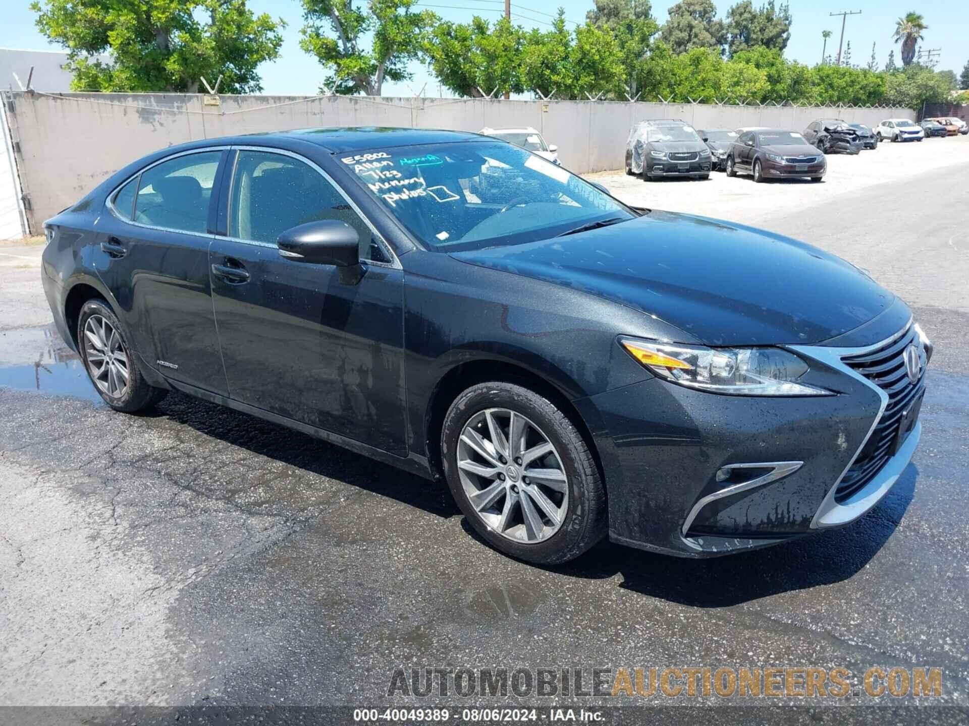 JTHBW1GGXG2102144 LEXUS ES 300H 2016