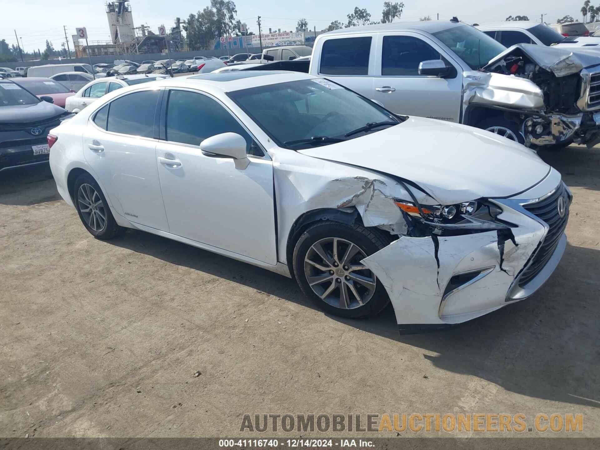 JTHBW1GGXG2113791 LEXUS ES 300H 2016