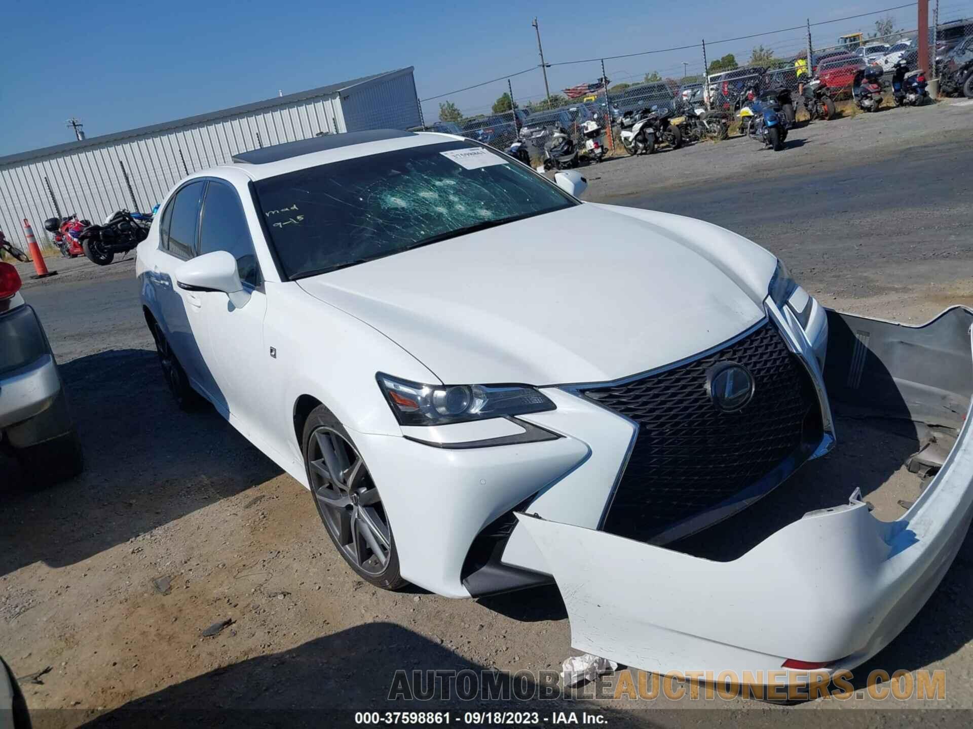 JTHBZ1BL3GA005675 LEXUS GS 350 2016