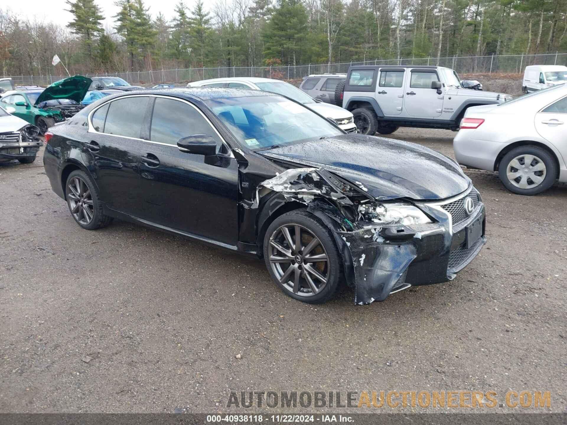 JTHCE1BL0D5007484 LEXUS GS 2013