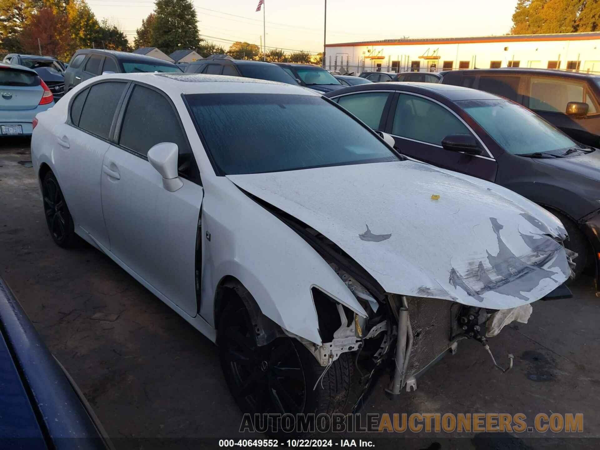 JTHCE1BL0D5014953 LEXUS GS 2013