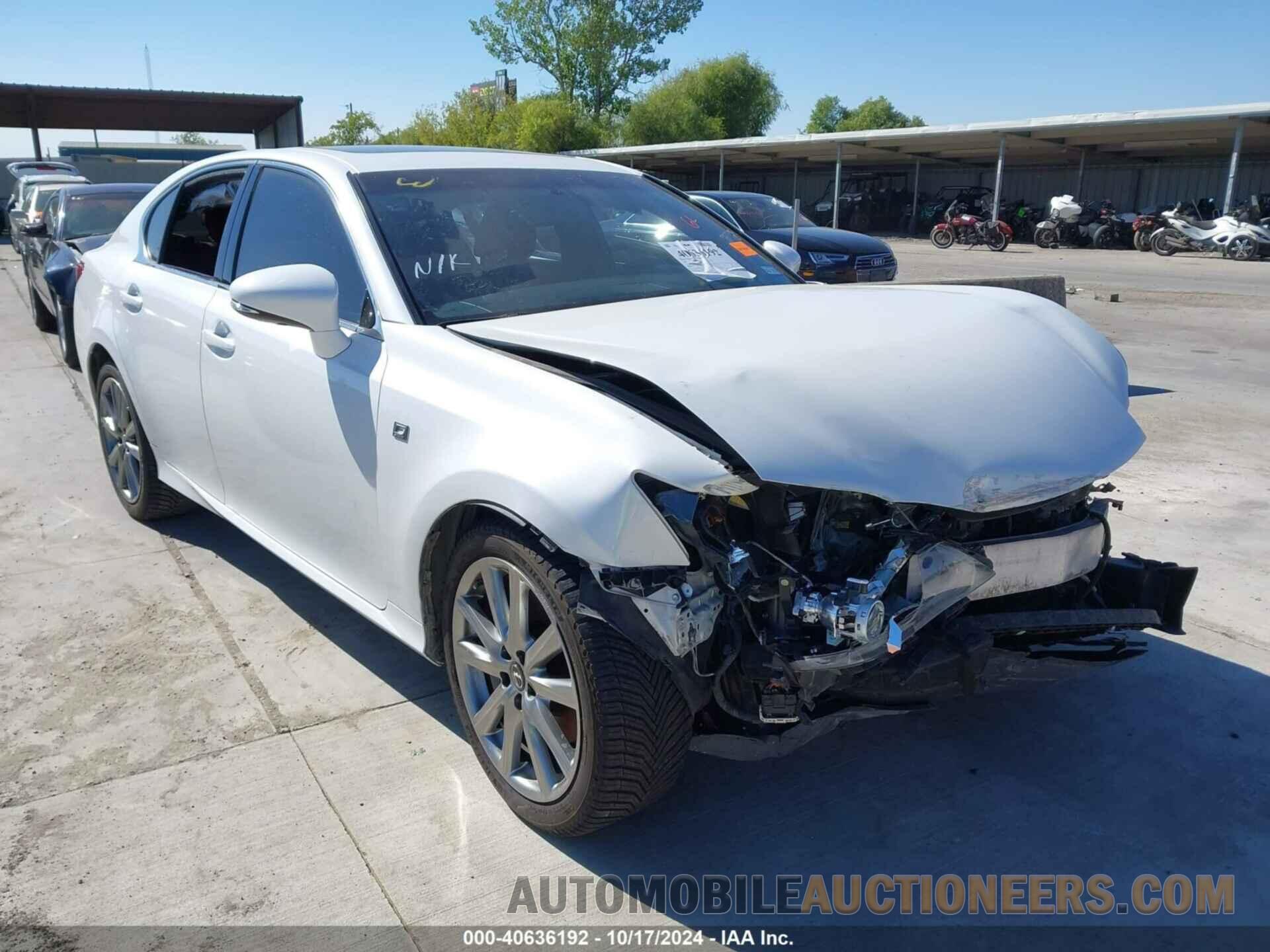 JTHCE1BLXD5018234 LEXUS GS 2013