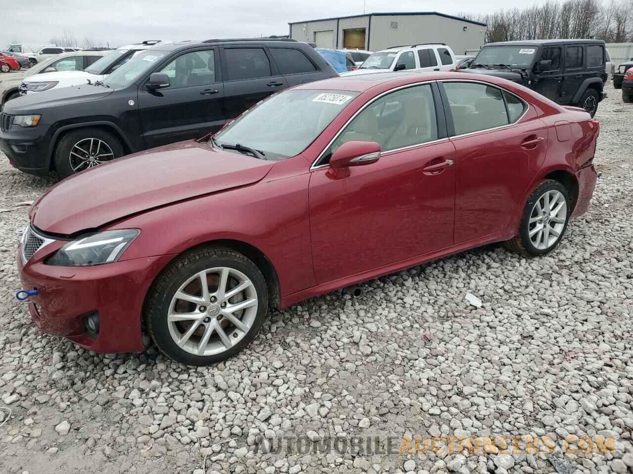 JTHCE5C21C5003018 LEXUS IS 2012