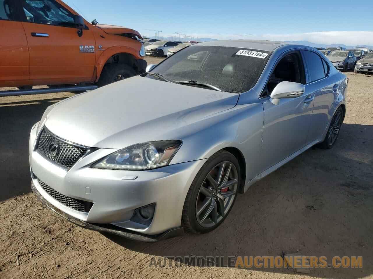 JTHCE5C2XC5002465 LEXUS IS 2012