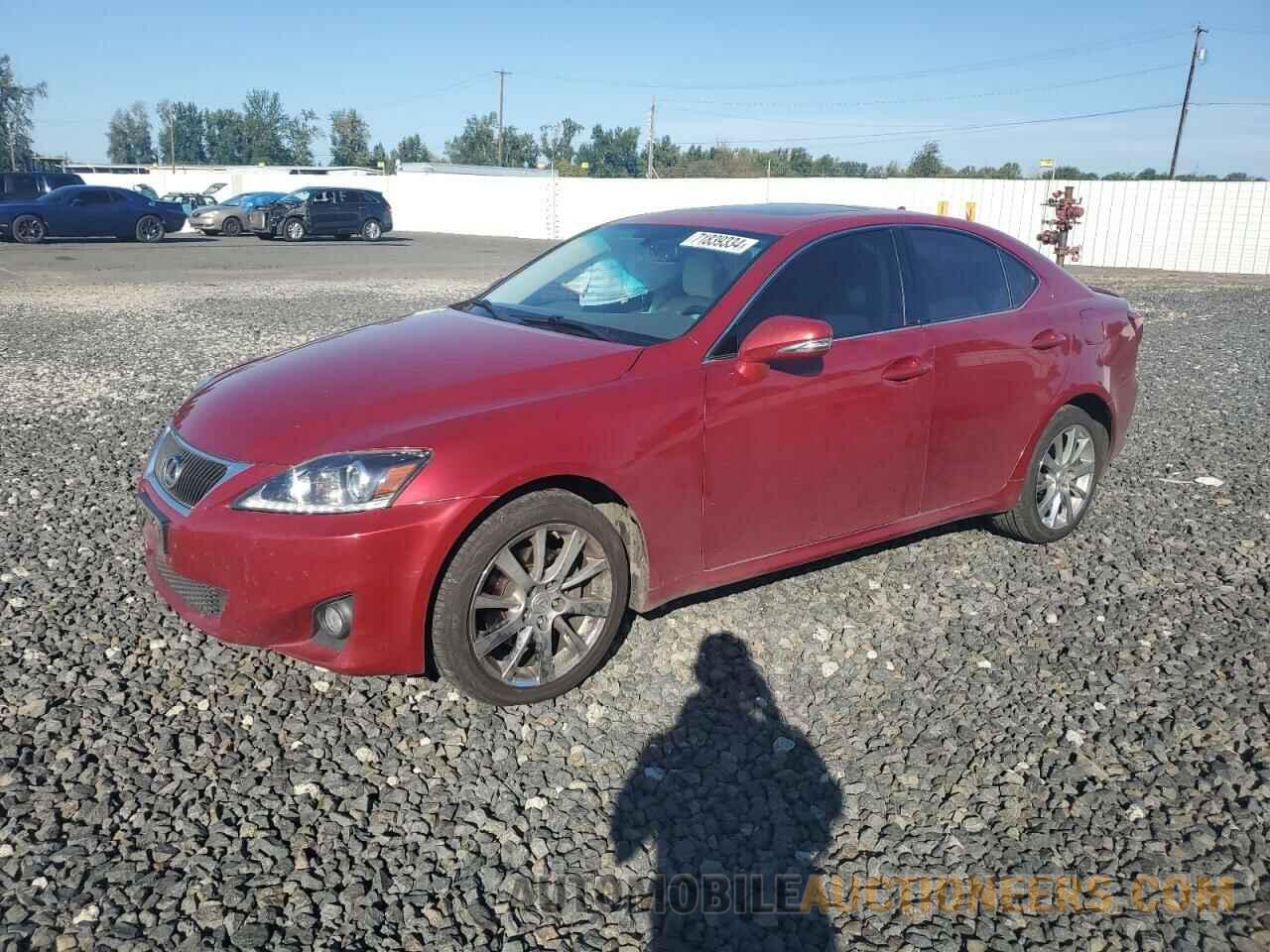 JTHCF5C24B5051432 LEXUS IS 2011