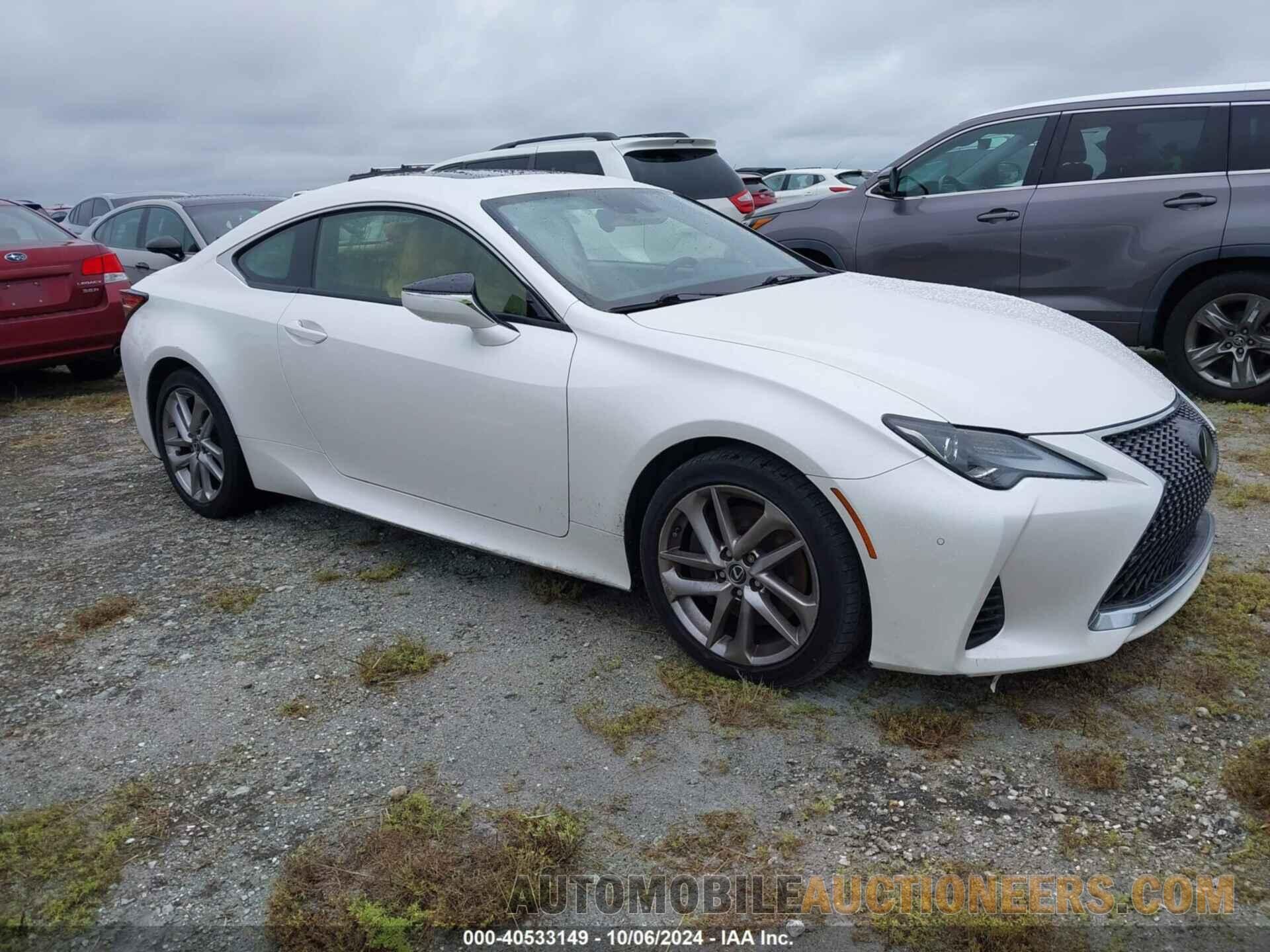 JTHDA5BC2L5010893 LEXUS RC 2020