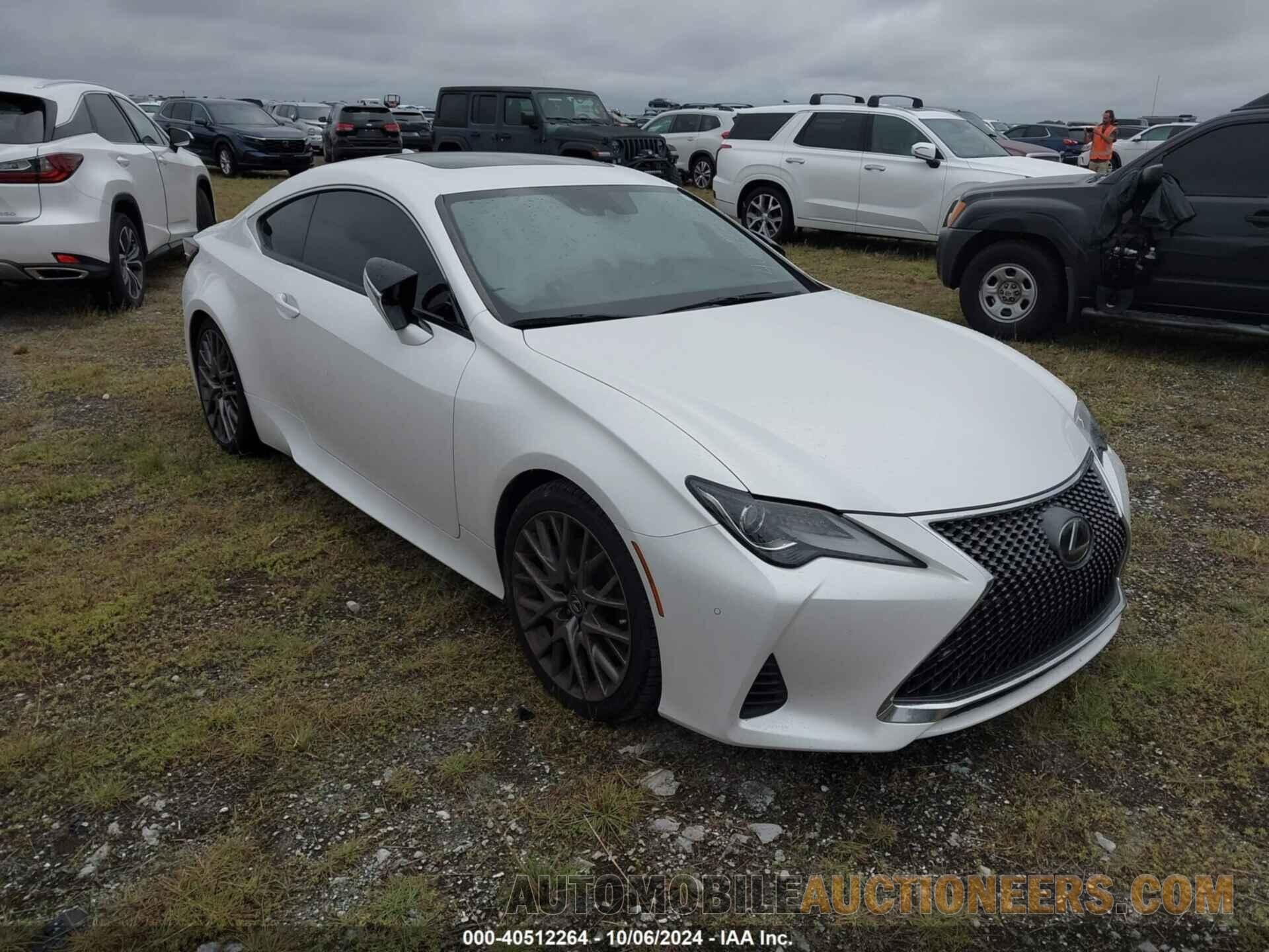 JTHDZ5BC8L5022359 LEXUS RC 2020