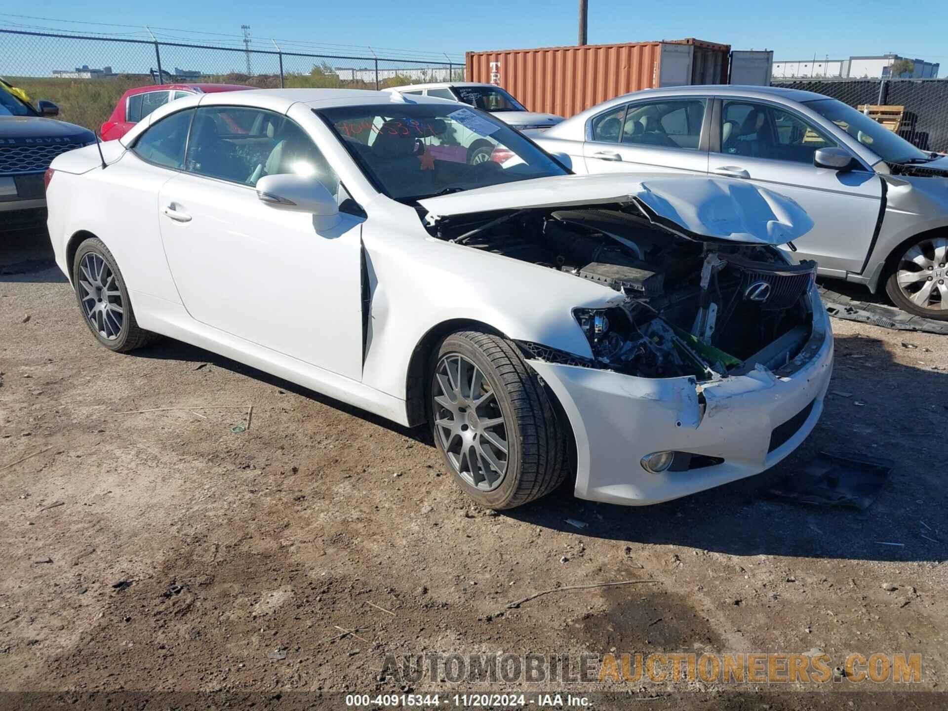 JTHFE2C26B2505518 LEXUS IS 350C 2011