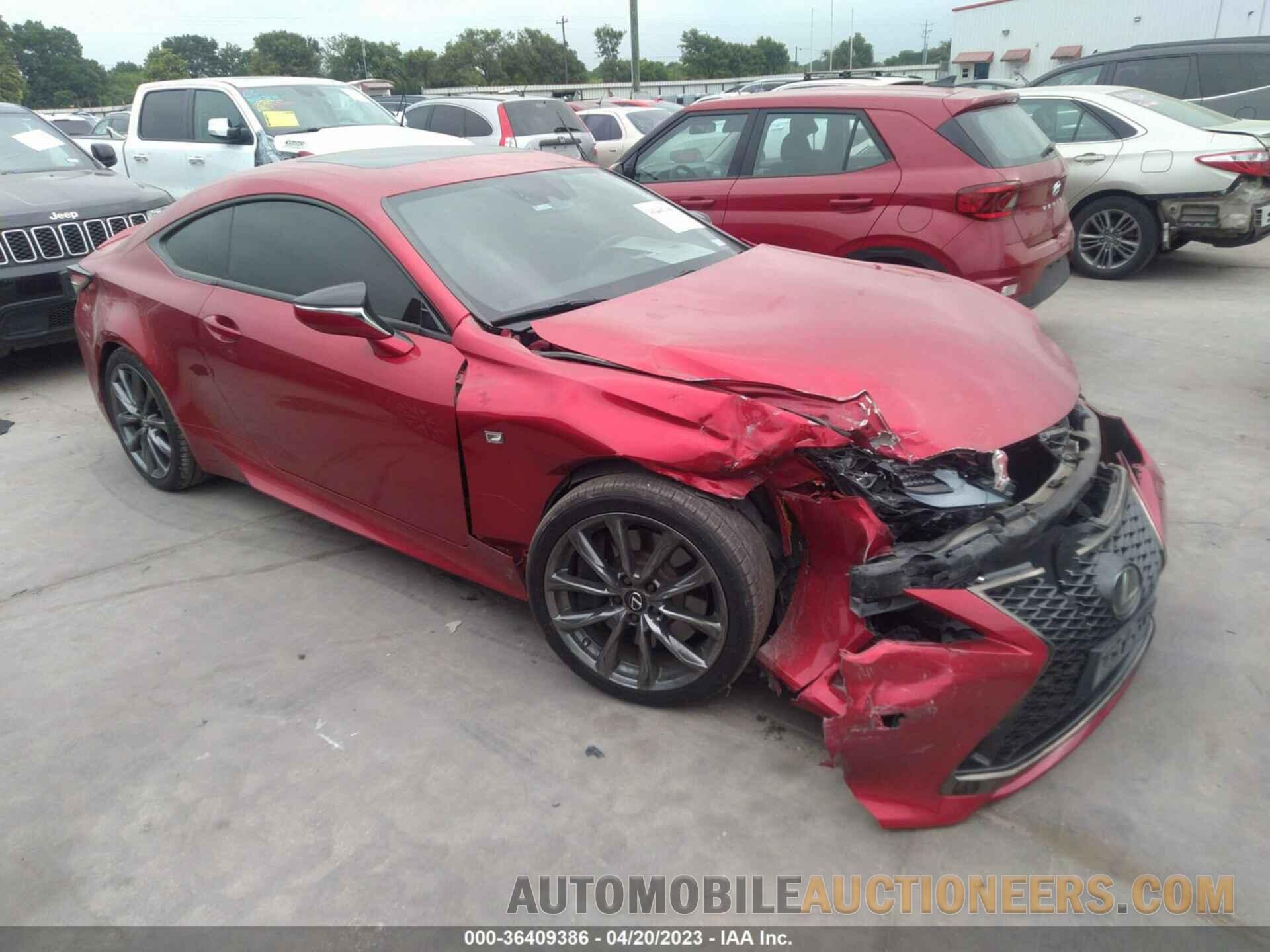 JTHGZ5BC4M5023975 LEXUS RC 2021