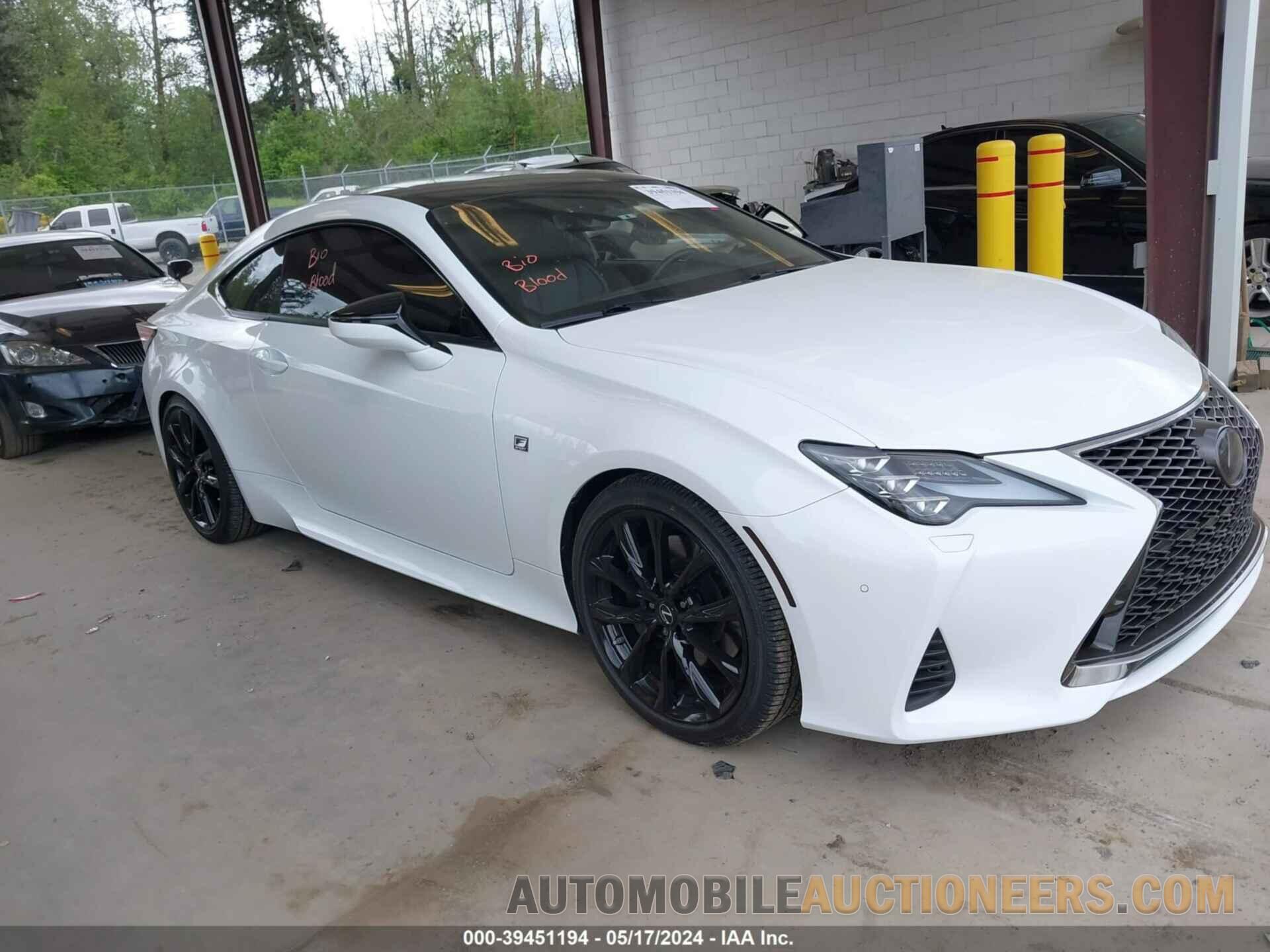 JTHGZ5DC6L5010365 LEXUS RC 2020