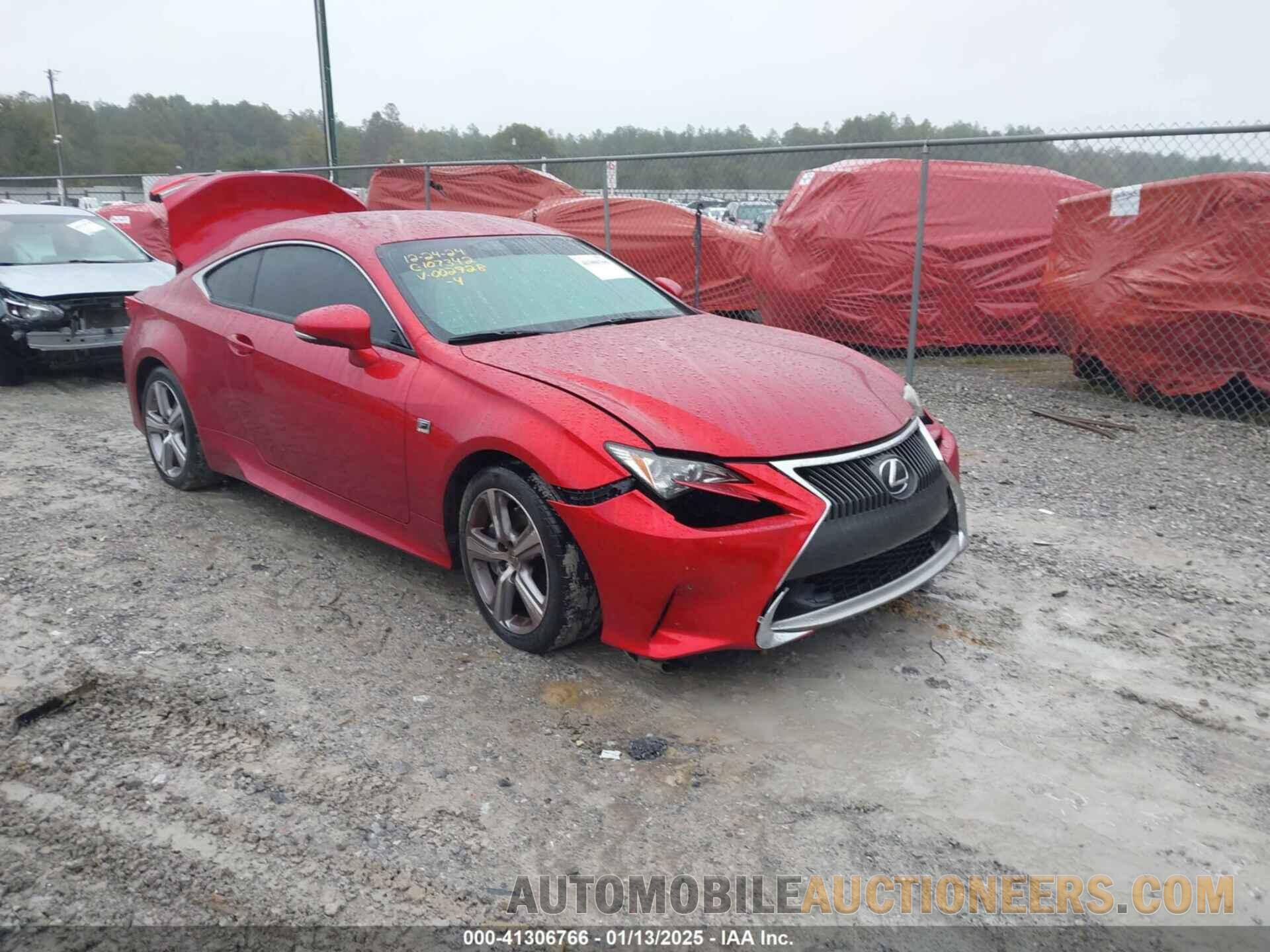 JTHHA5BC0G5002928 LEXUS RC 200T 2016