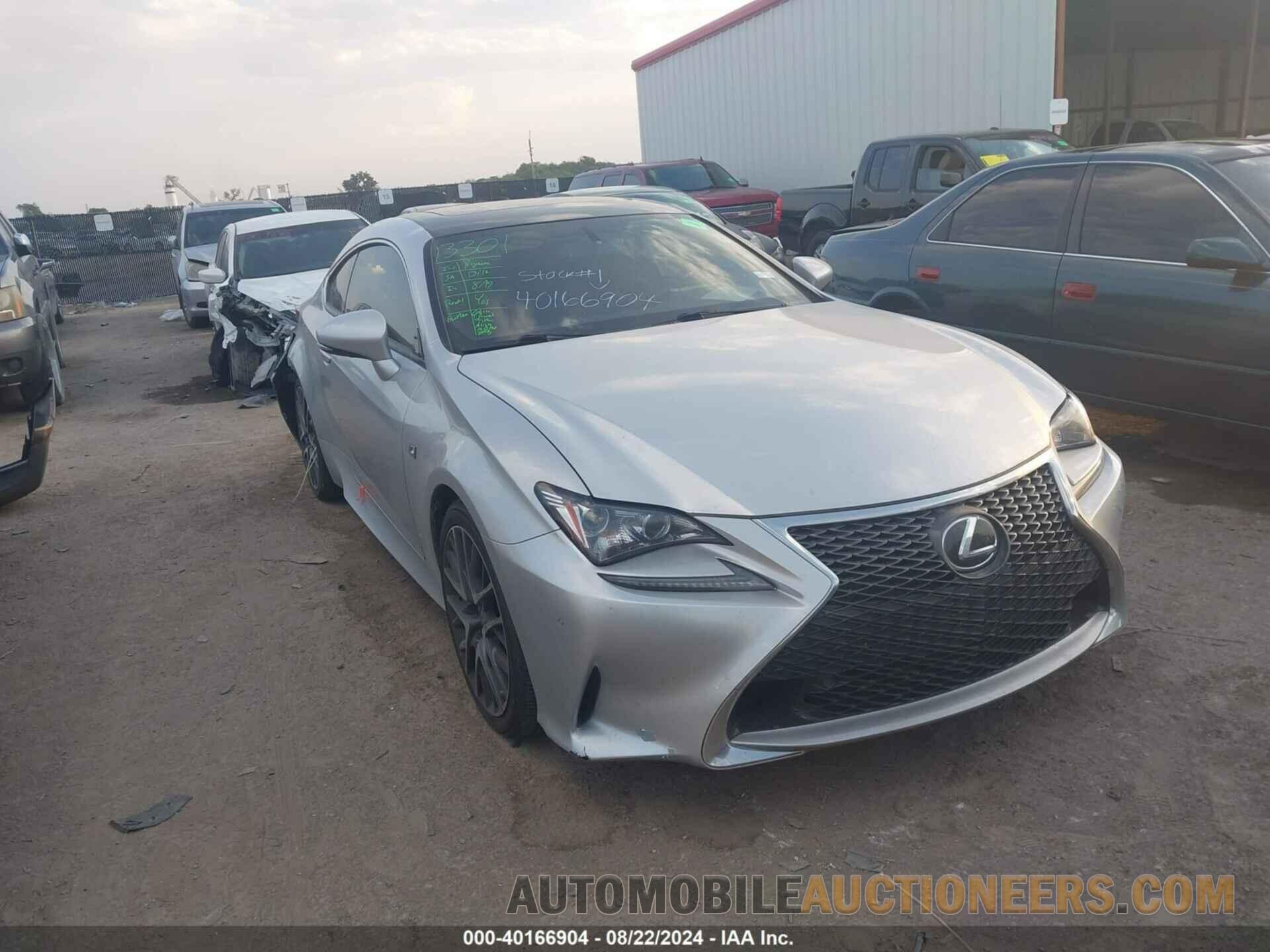 JTHHA5BC2G5001084 LEXUS RC 200T 2016