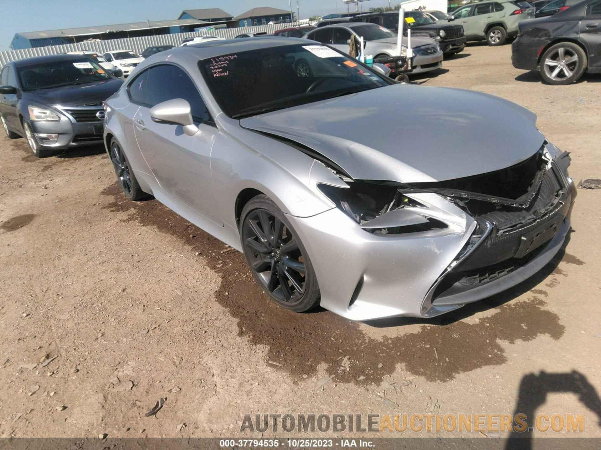 JTHHA5BC2G5001506 LEXUS RC 200T 2016