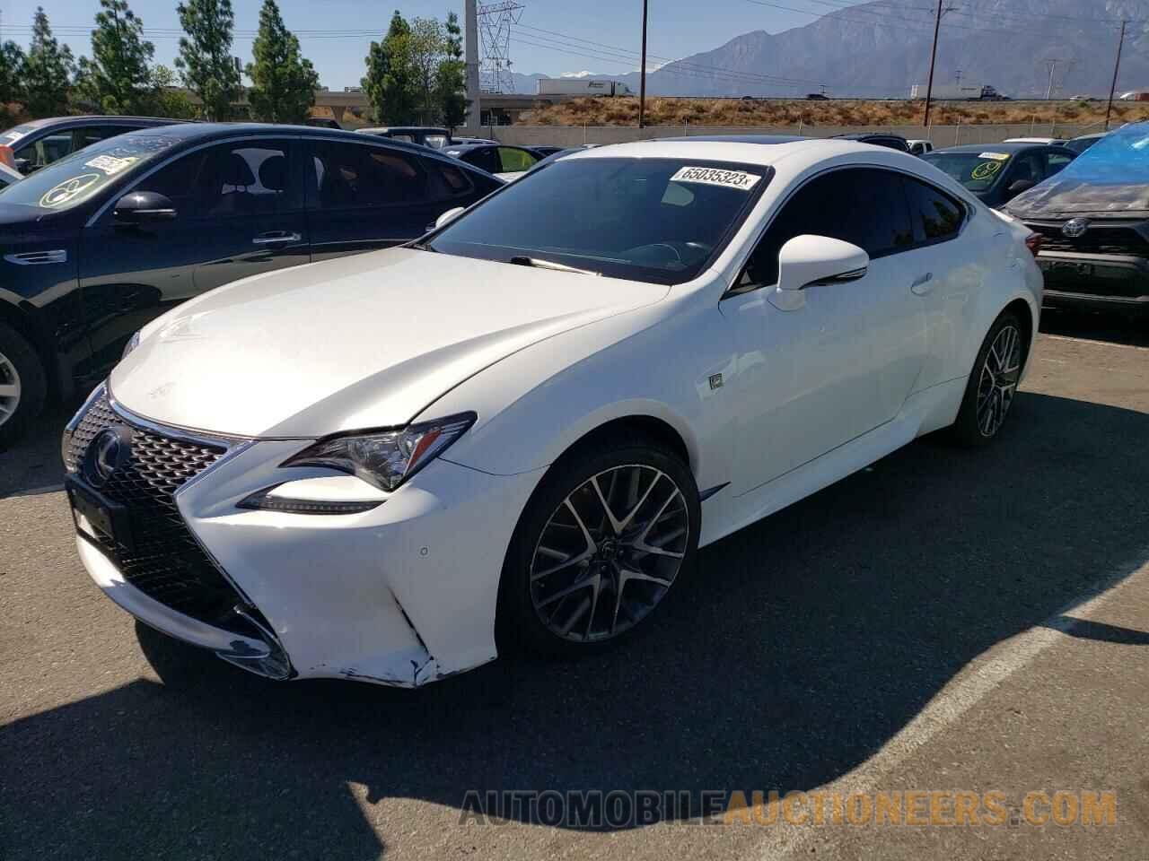 JTHHA5BC3G5003118 LEXUS RC 2016