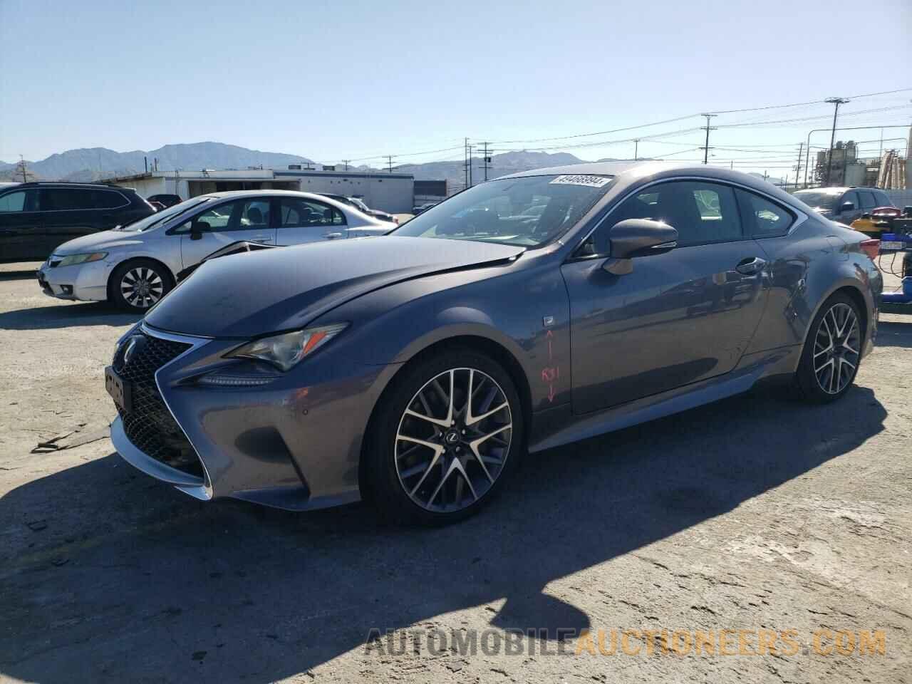 JTHHA5BC4G5000843 LEXUS RC 2016