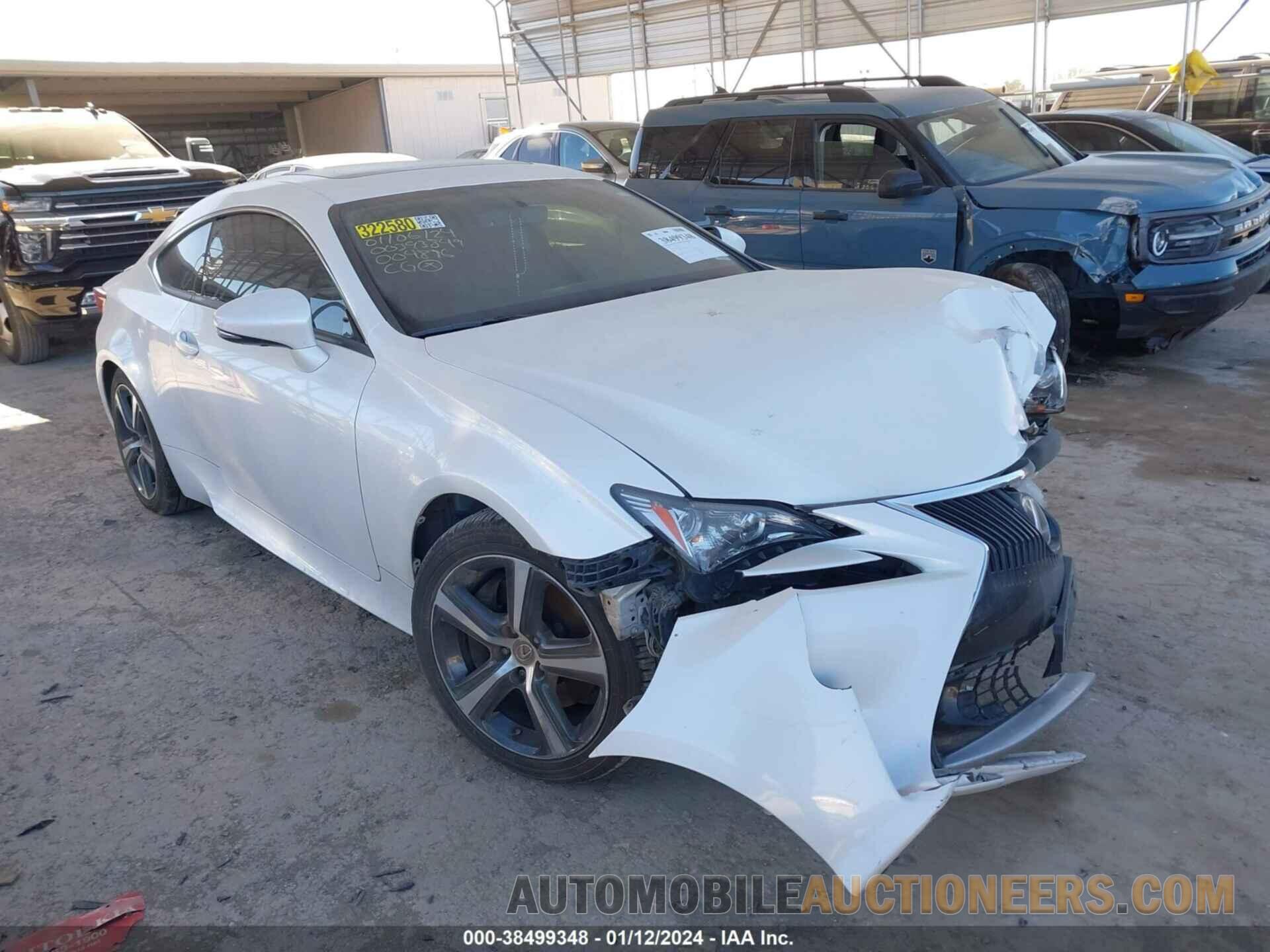 JTHHA5BC4H5004876 LEXUS RC 200T 2017