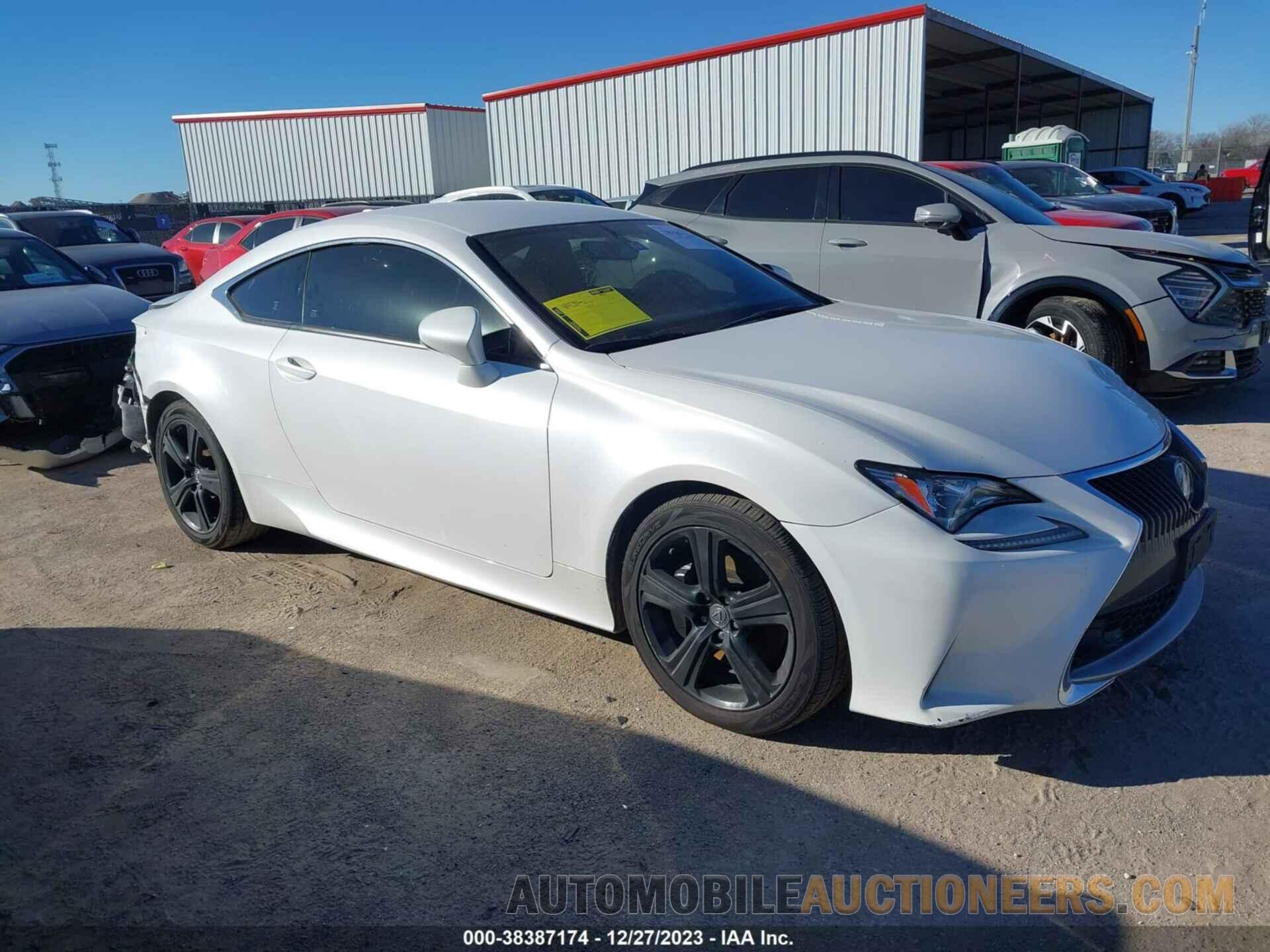 JTHHA5BC5G5000513 LEXUS RC 200T 2016