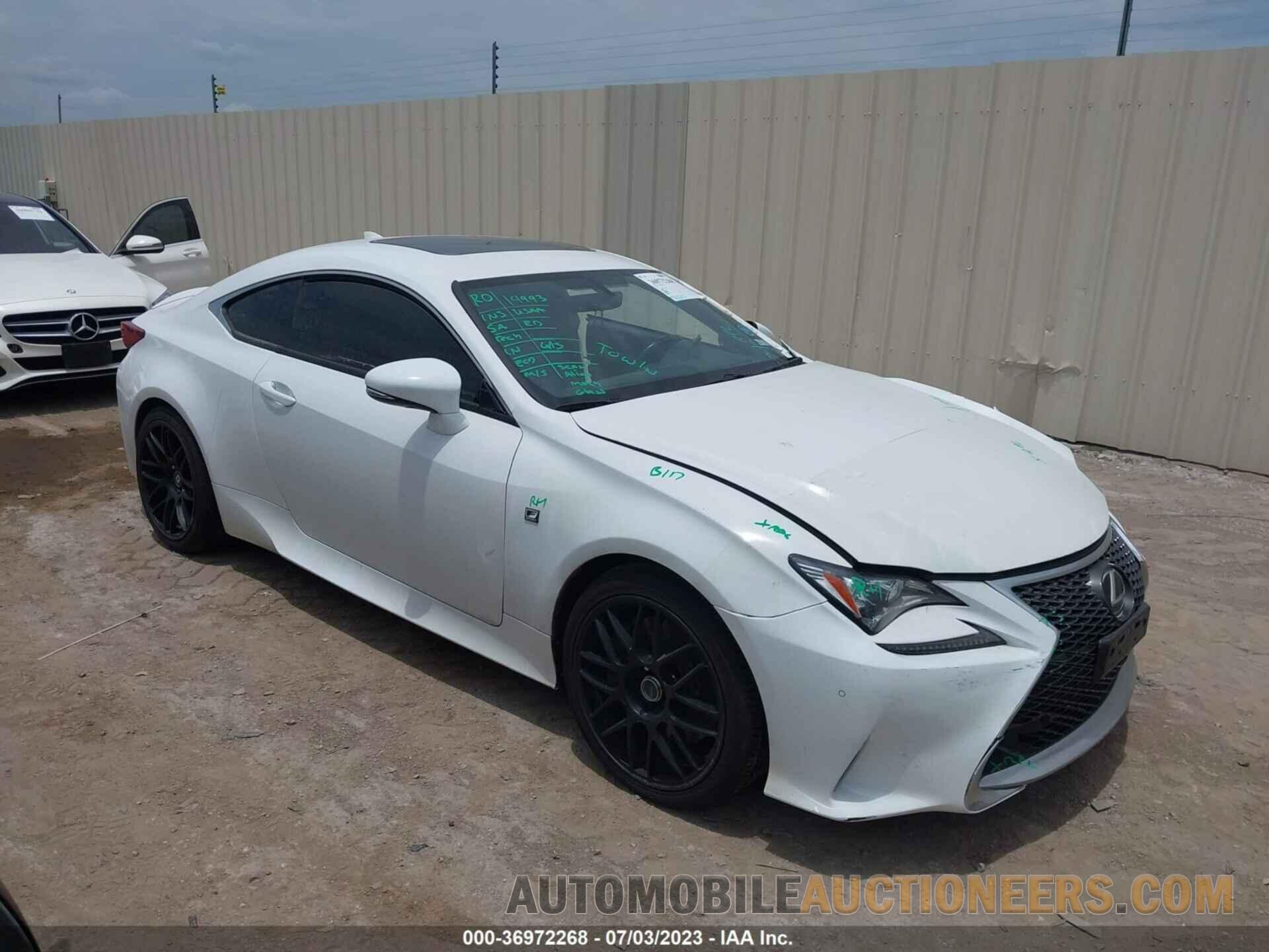 JTHHA5BC5H5006250 LEXUS RC 2017