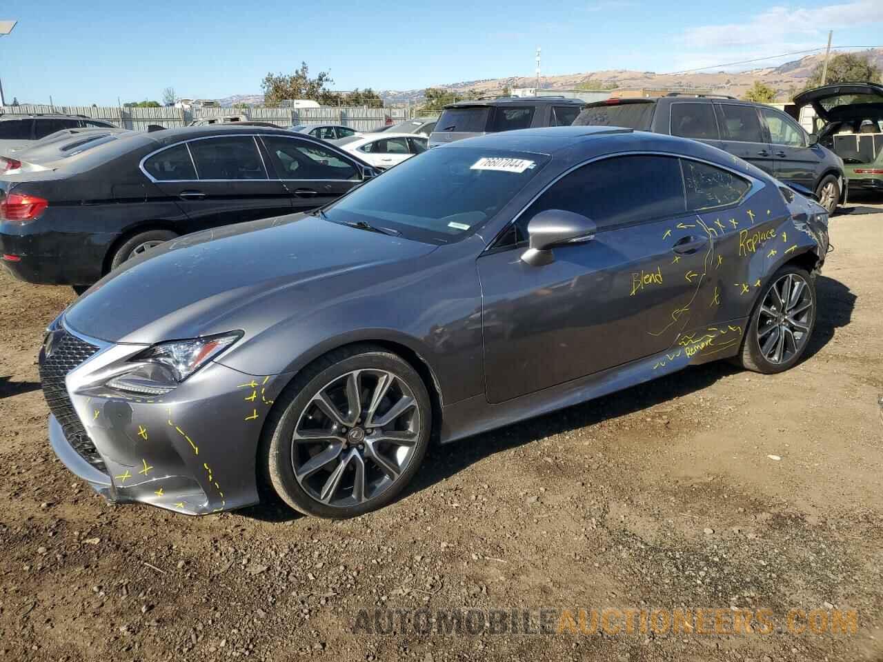 JTHHA5BC5H5007270 LEXUS RC 2017