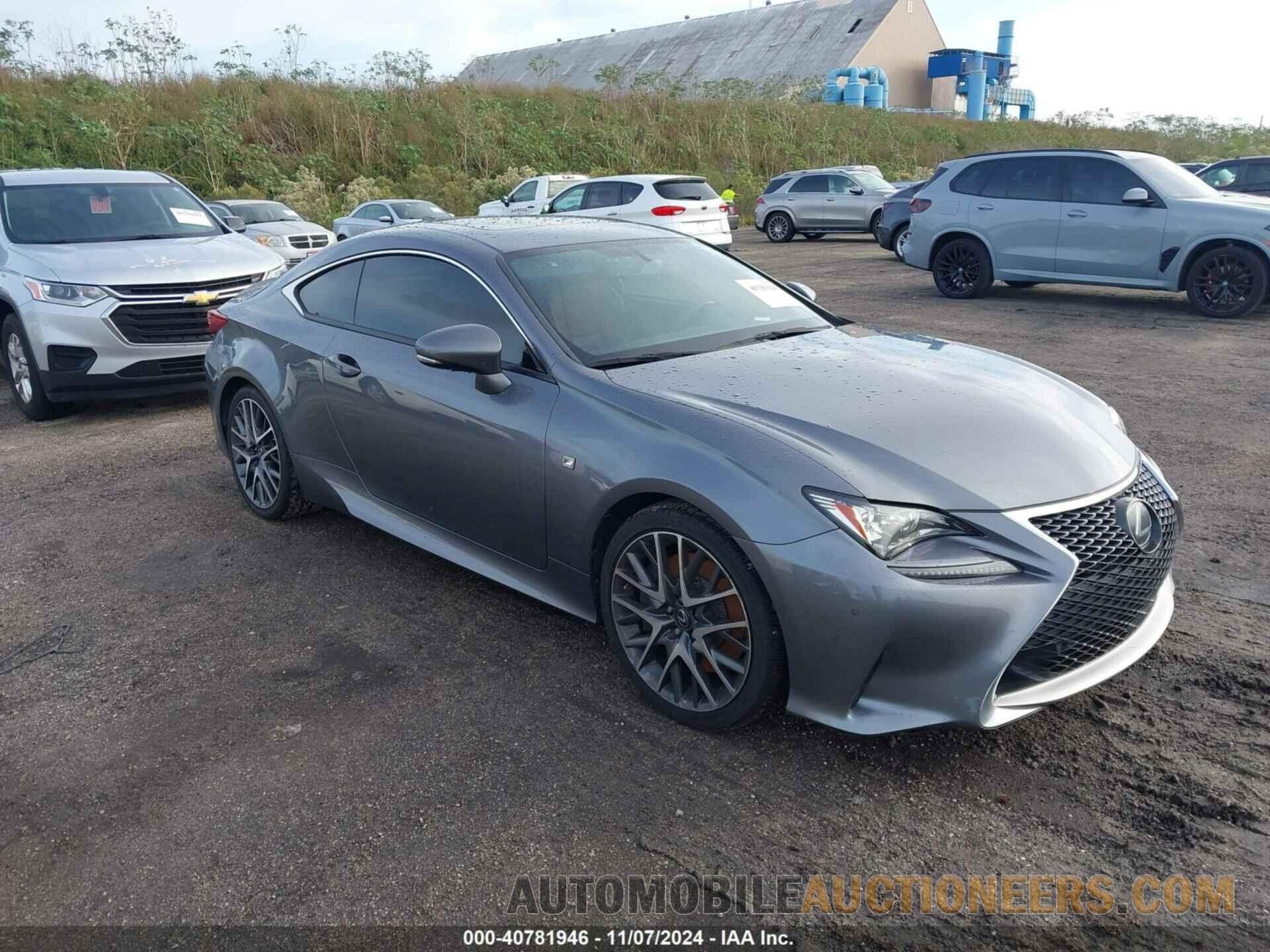 JTHHA5BC7H5007187 LEXUS RC 200T 2017