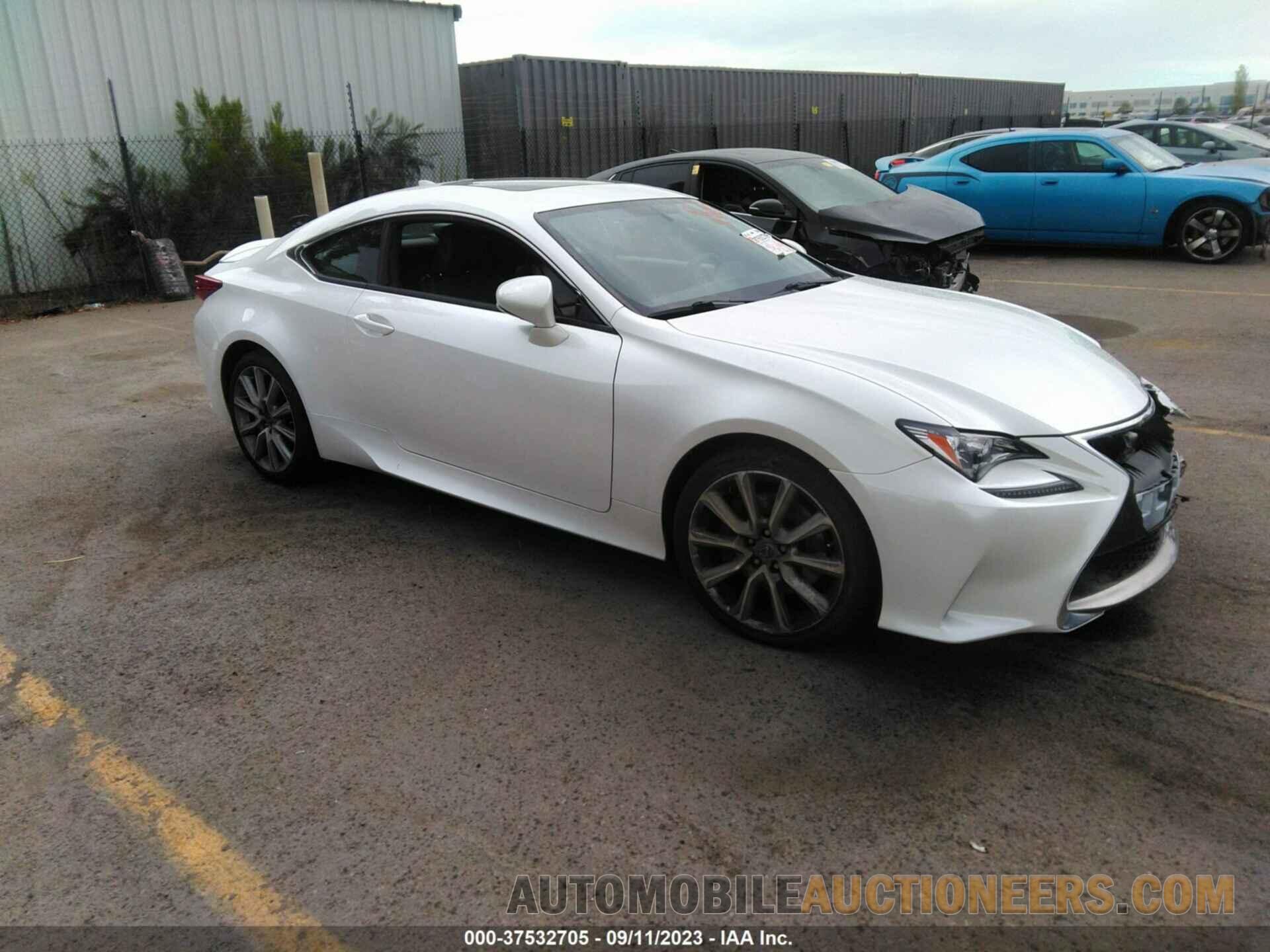 JTHHA5BC8G5000375 LEXUS RC 2016