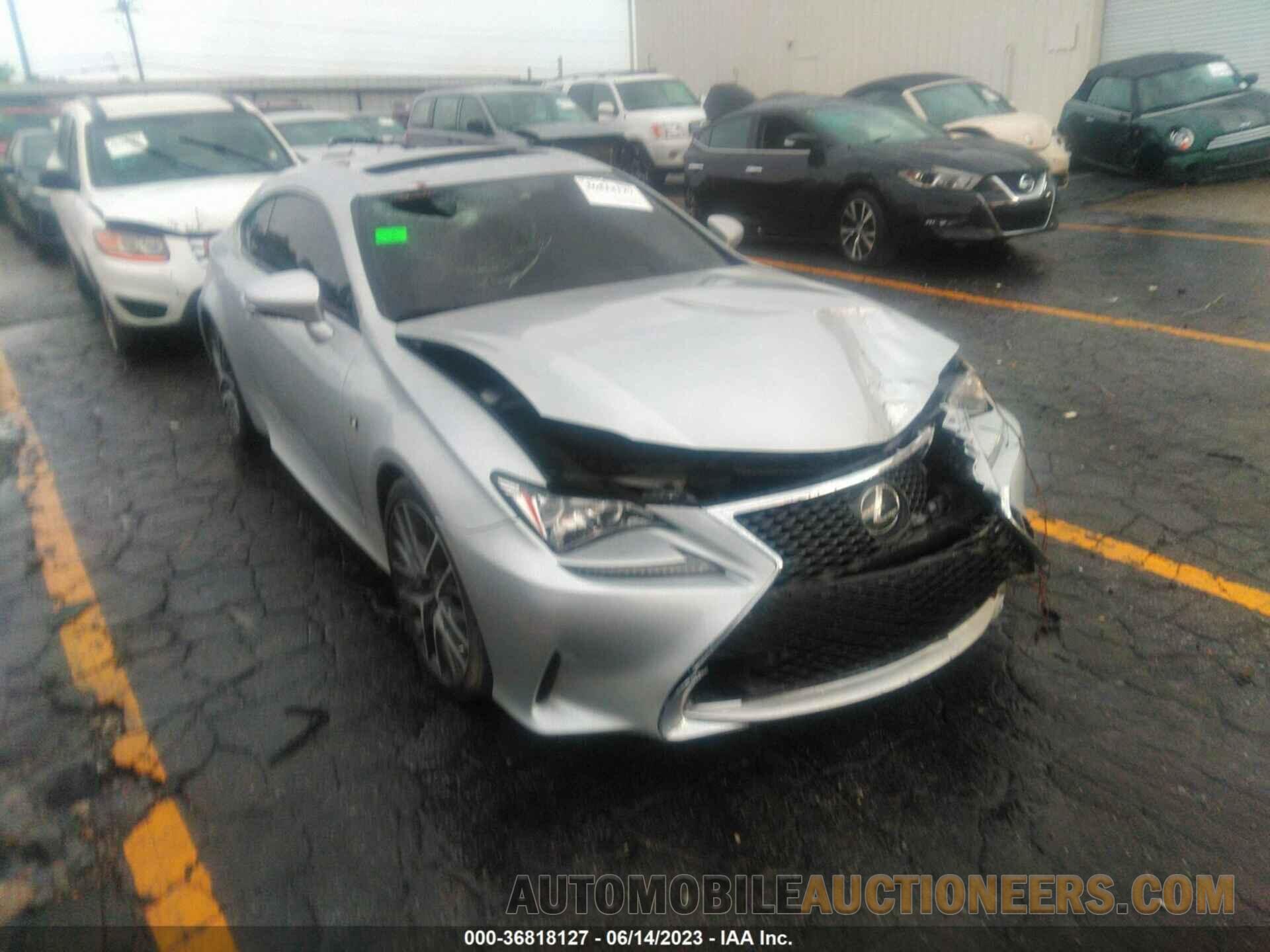 JTHHA5BC8H5006257 LEXUS RC 2017