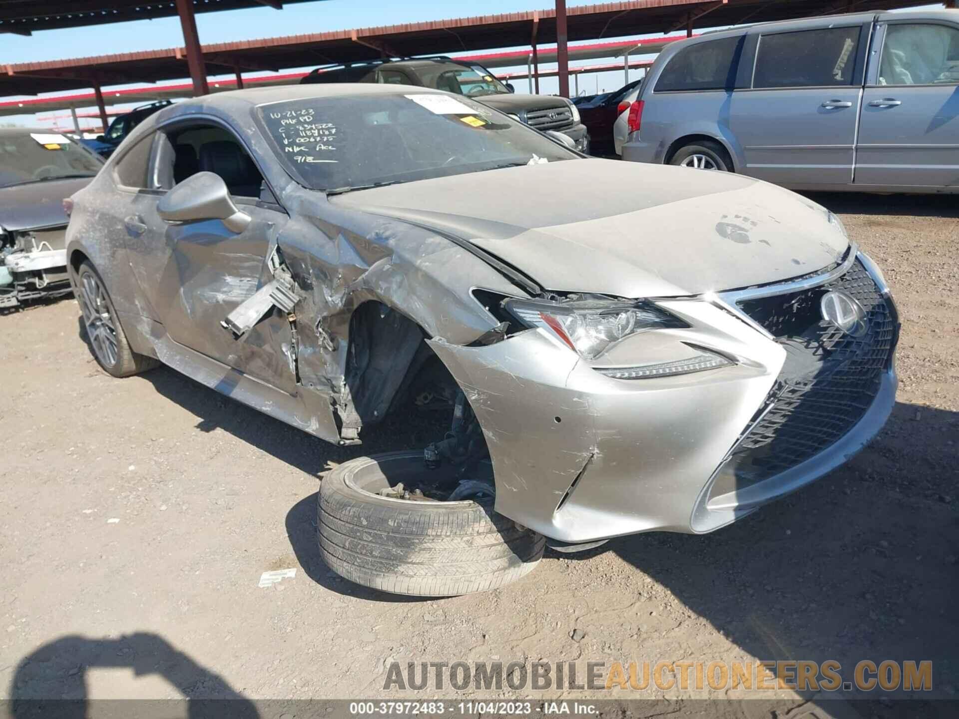 JTHHA5BC8H5006775 LEXUS RC 2017