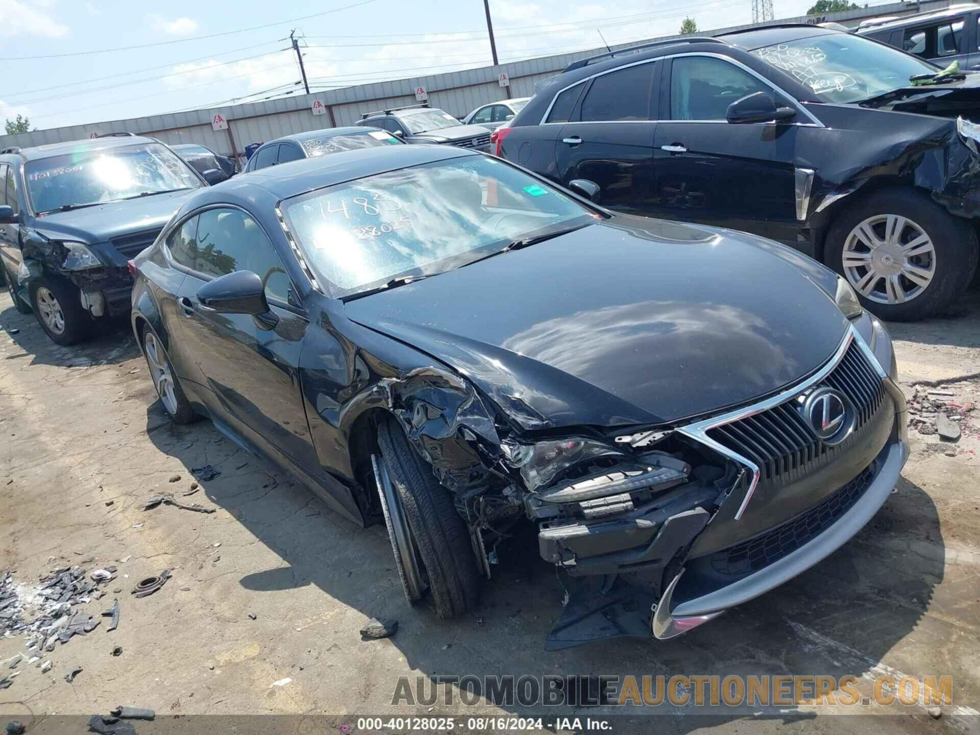 JTHHA5BC9G5001485 LEXUS RC 200T 2016