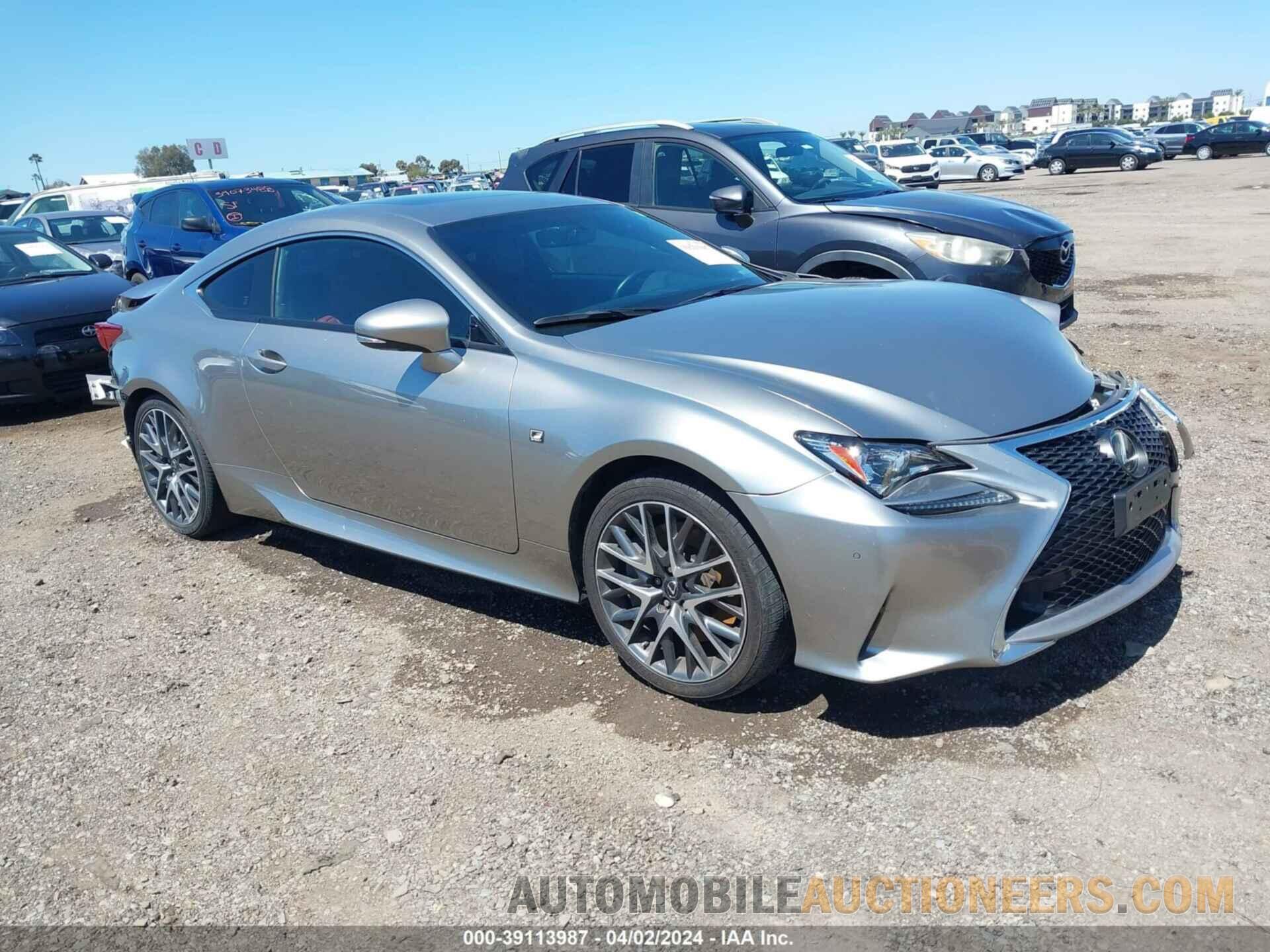 JTHHA5BC9G5002488 LEXUS RC 200T 2016