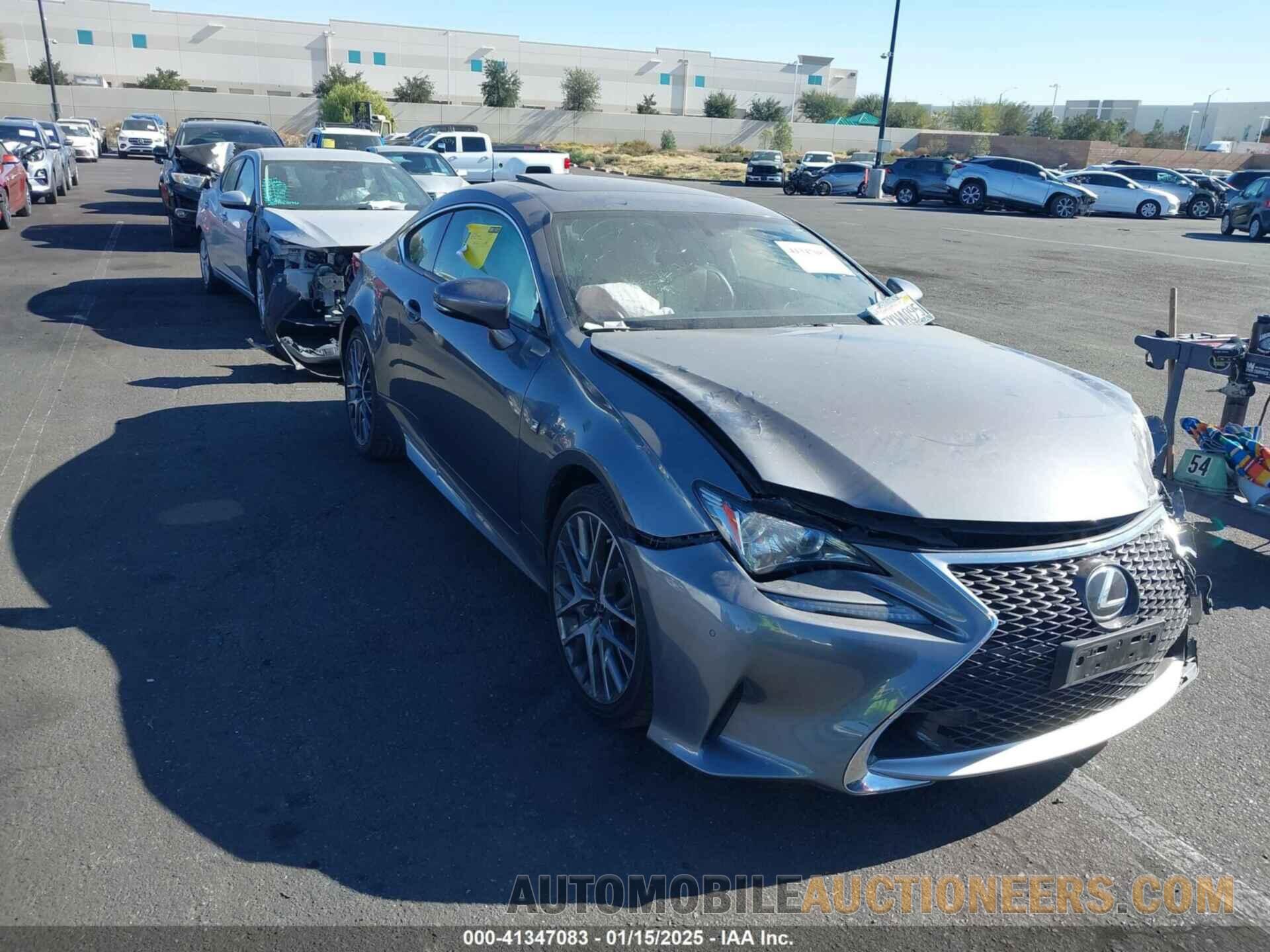 JTHHA5BCXH5005482 LEXUS RC 200T 2017