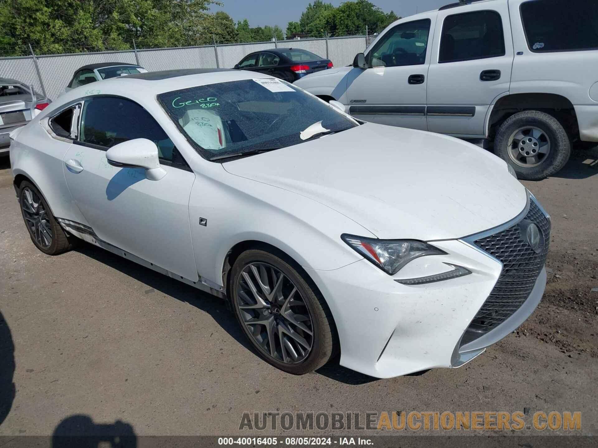 JTHHA5BCXH5006101 LEXUS RC 200T 2017