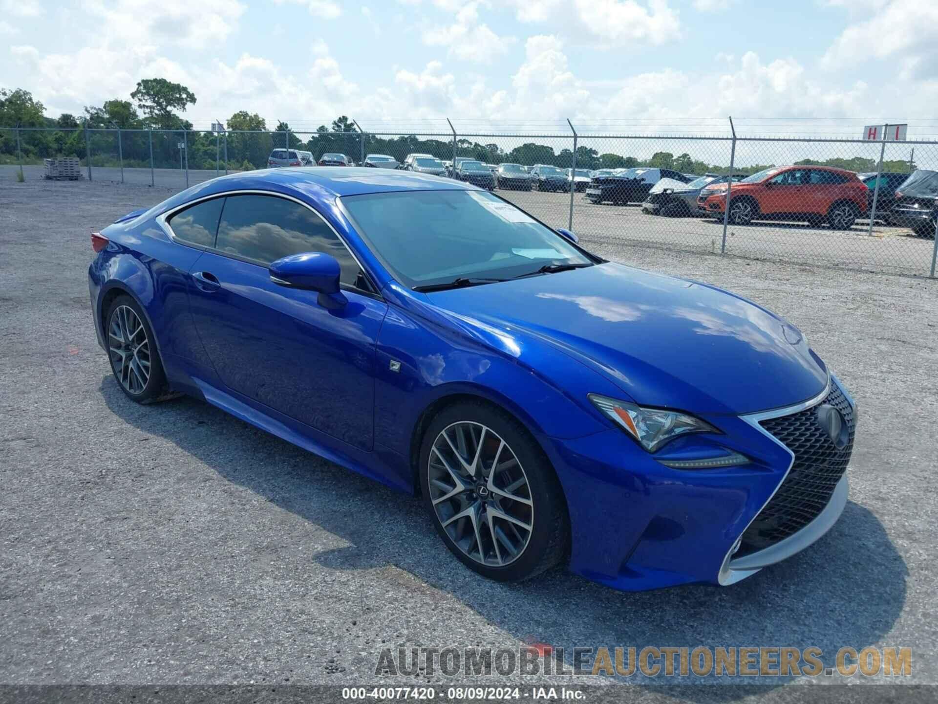 JTHHE5BC0F5010093 LEXUS RC 2015