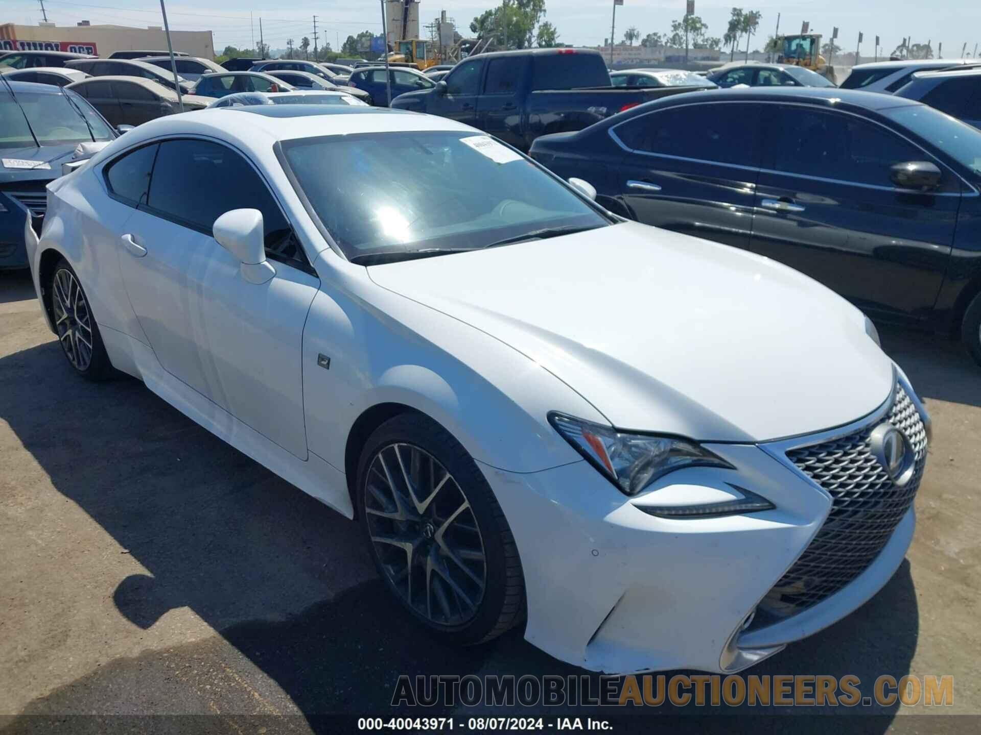 JTHHE5BC1F5009762 LEXUS RC 350 2015