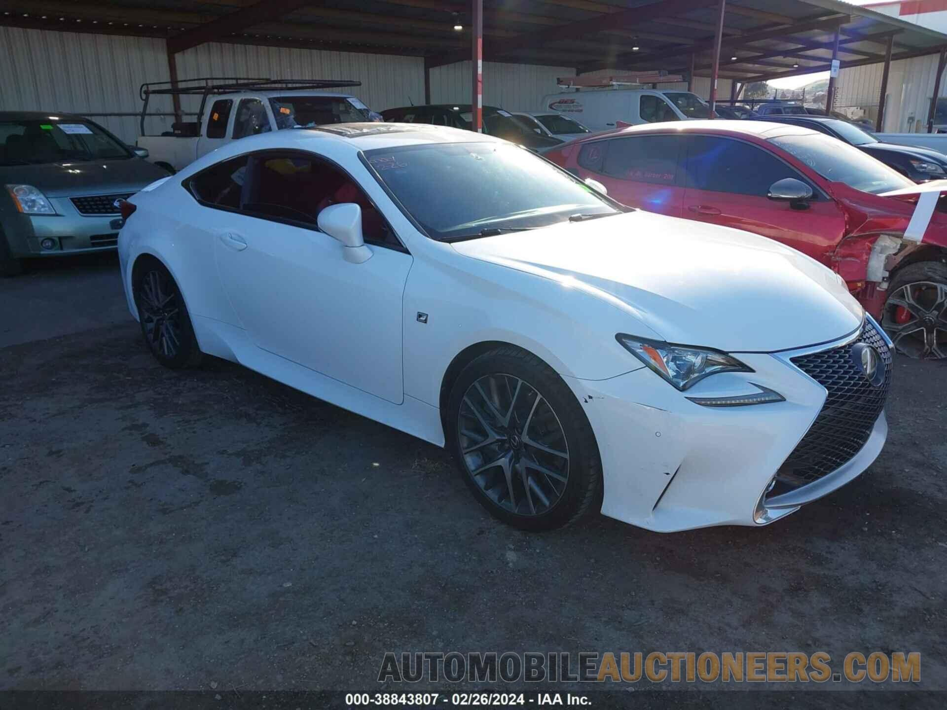 JTHHE5BC1G5011917 LEXUS RC 350 2016