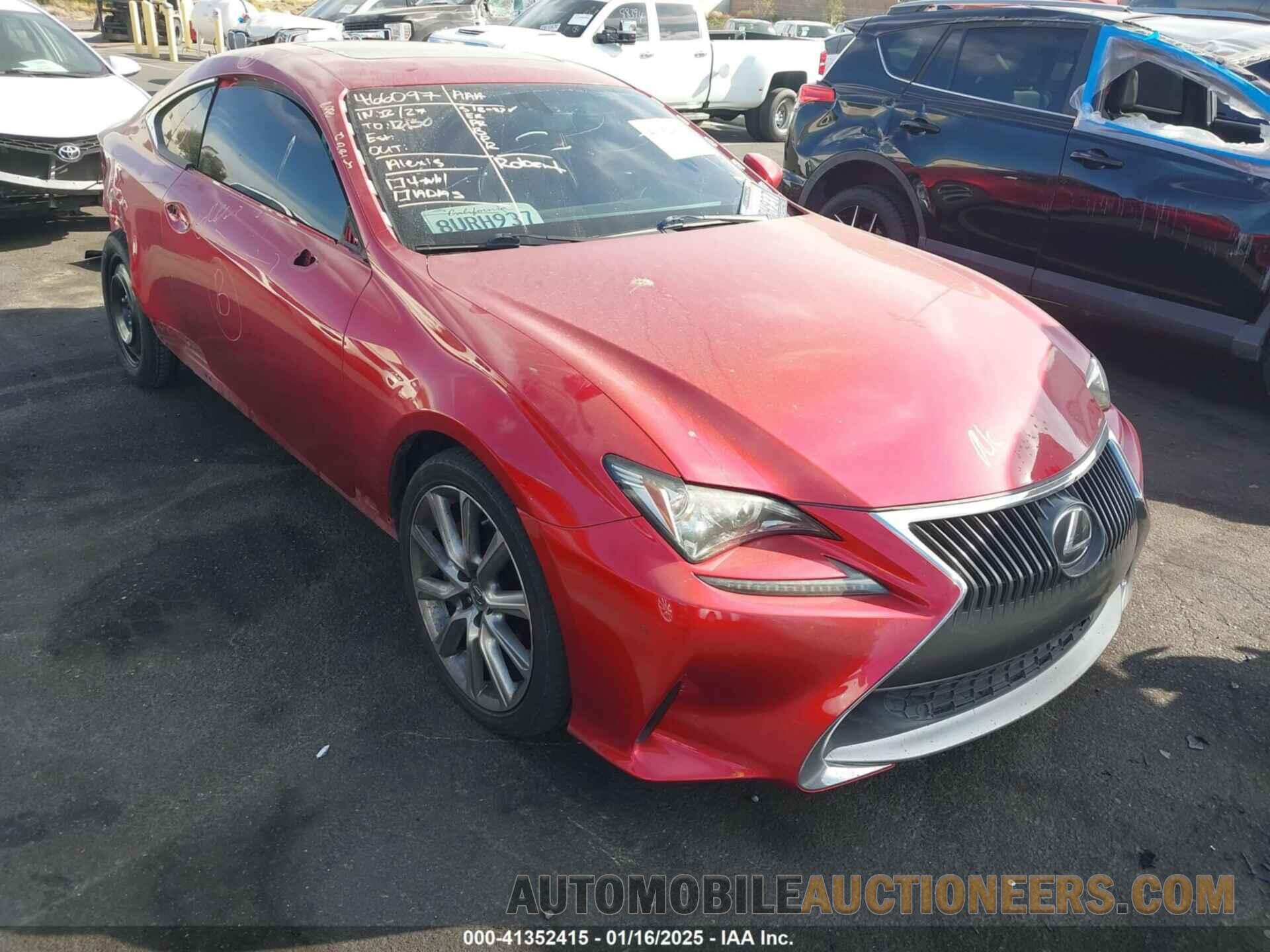 JTHHE5BC3F5006524 LEXUS RC 350 2015