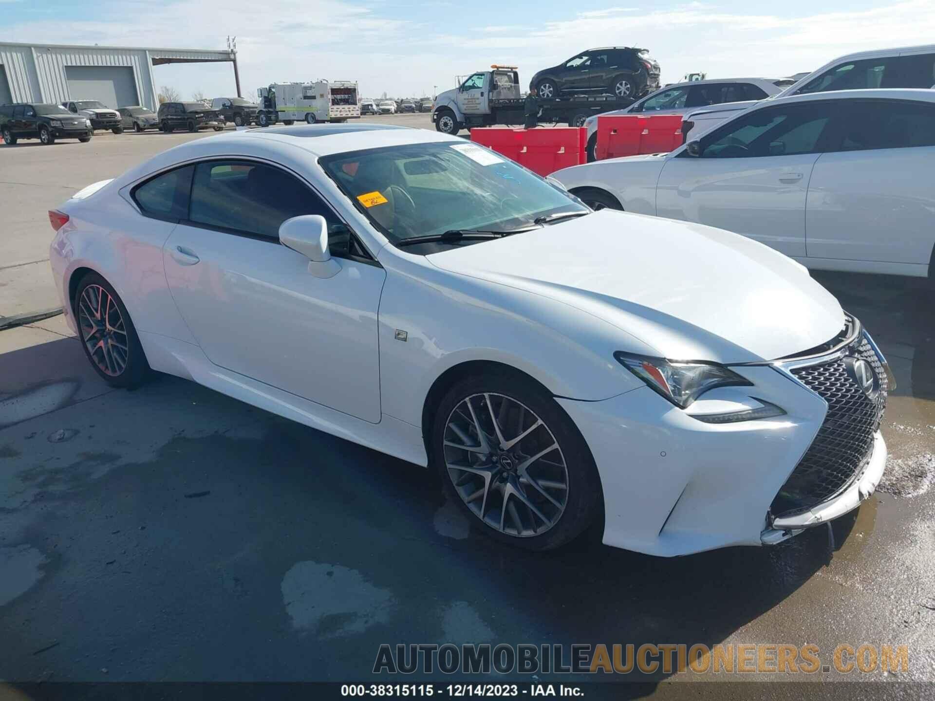 JTHHE5BC3F5008788 LEXUS RC 350 2015