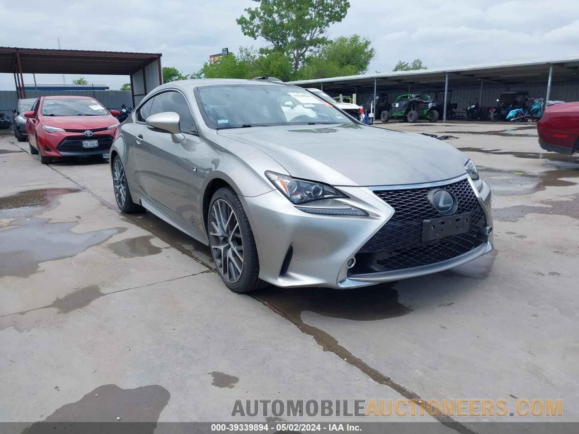 JTHHE5BC3G5011840 LEXUS RC 2016