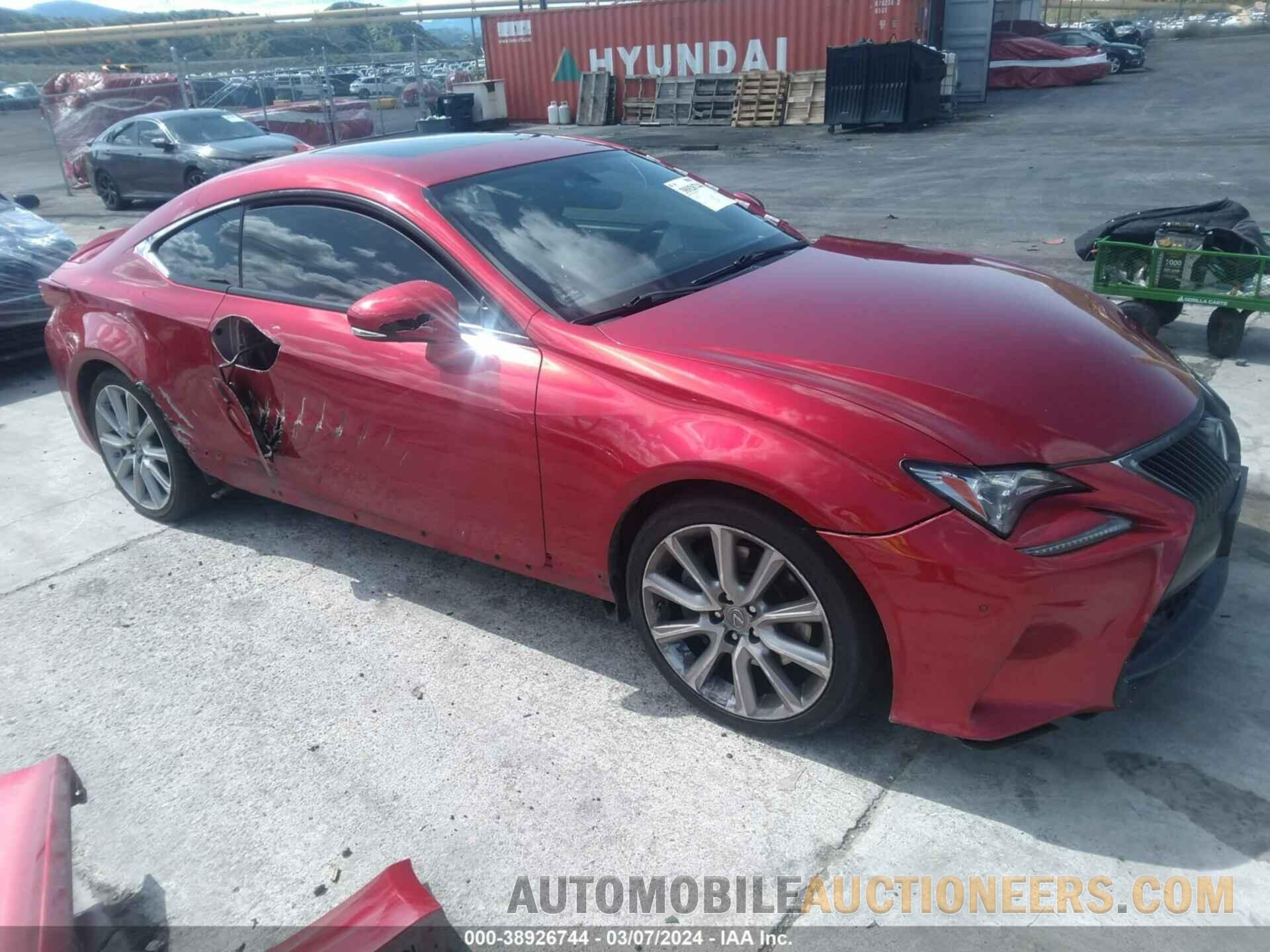 JTHHE5BC4F5001977 LEXUS RC 350 2015