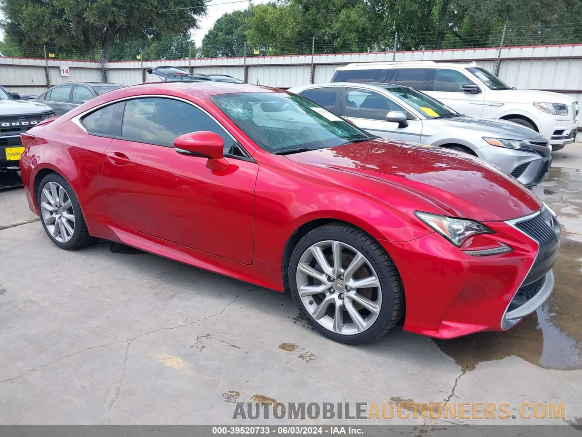 JTHHE5BC4F5007097 LEXUS RC 350 2015