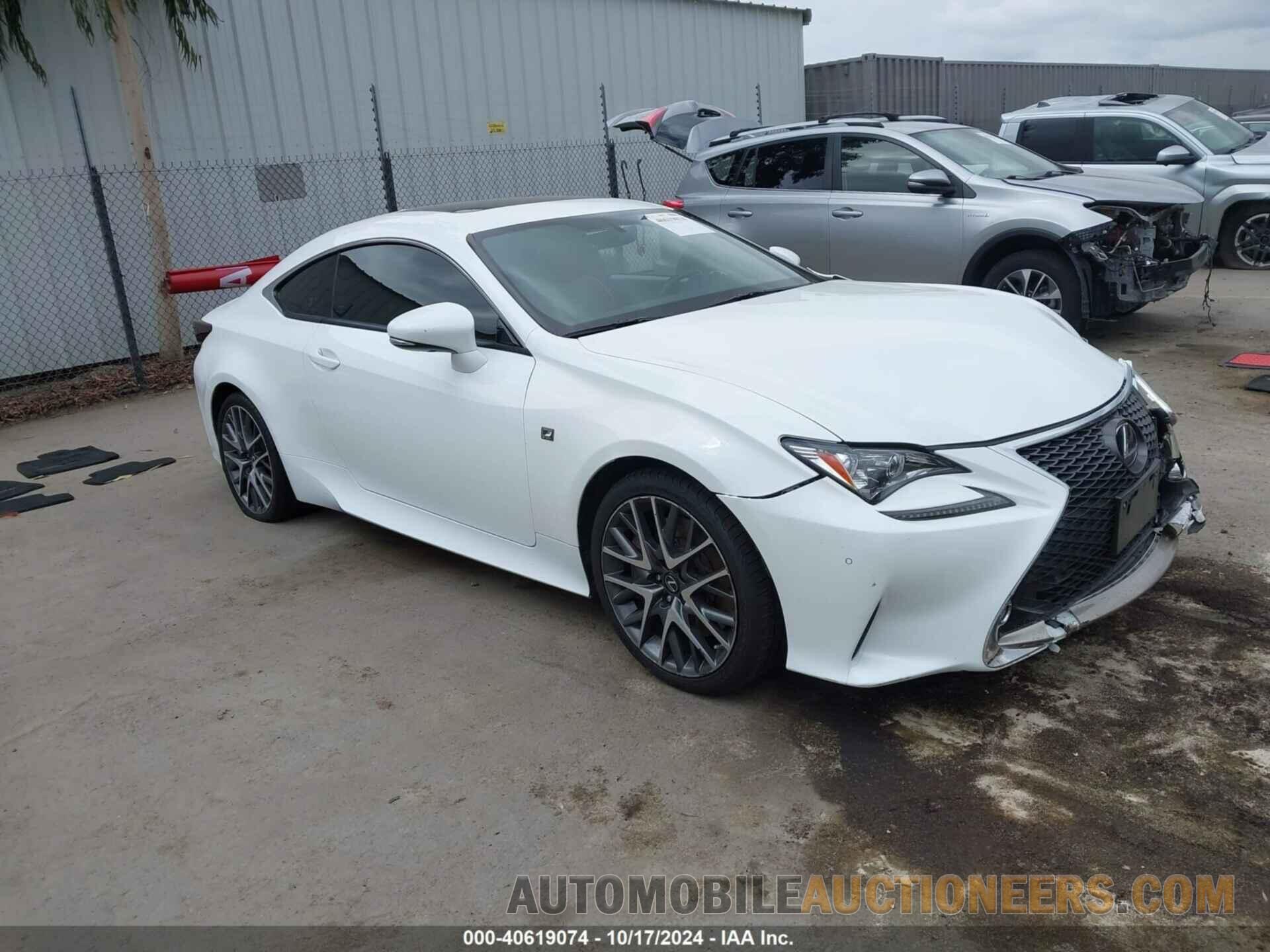 JTHHE5BC5F5009294 LEXUS RC 350 2015